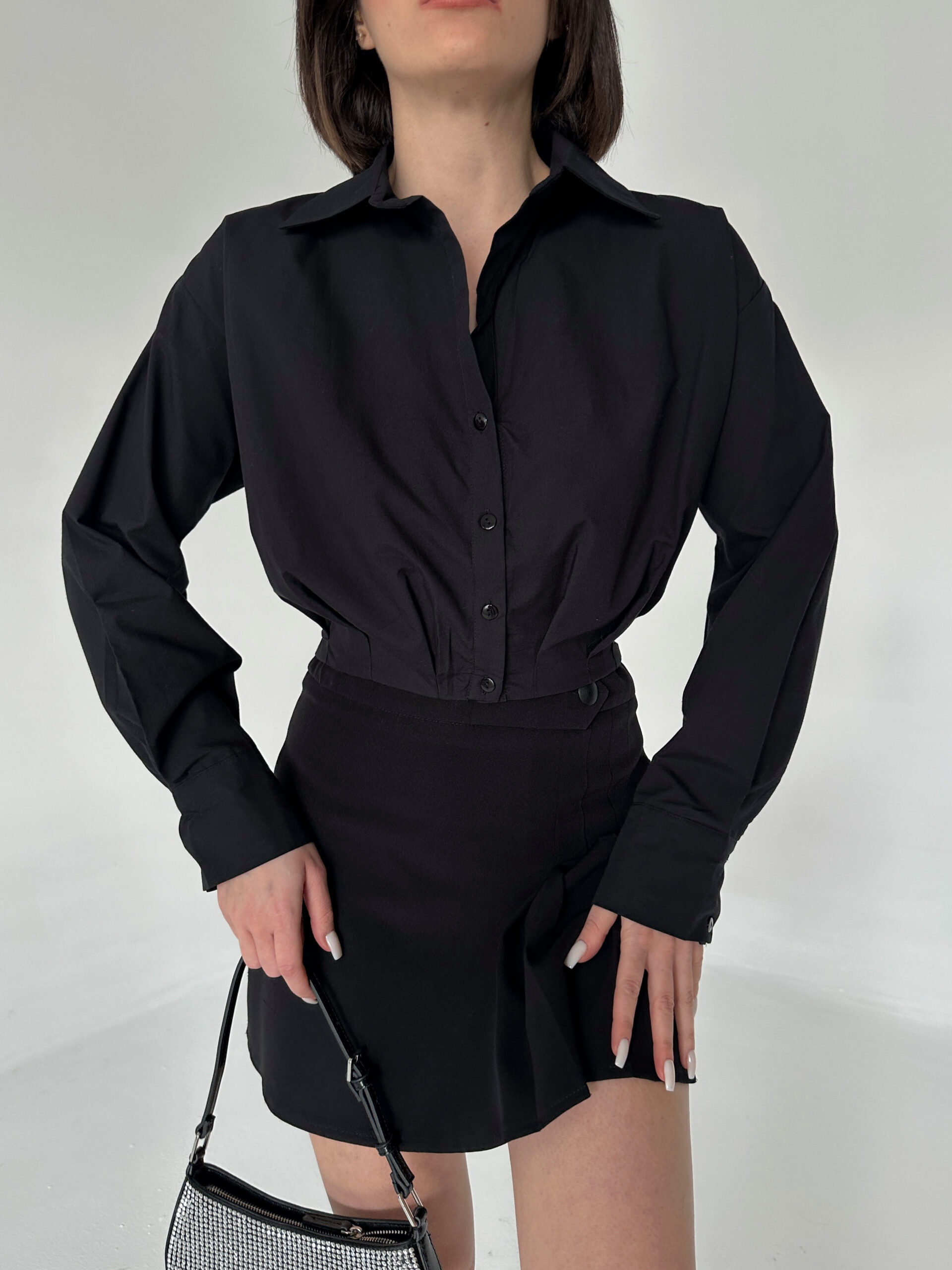 Dacron Crop Shirt - Brand: My Fashion - Women & Kids, Baby Clothes Wholesale - TheBS Women