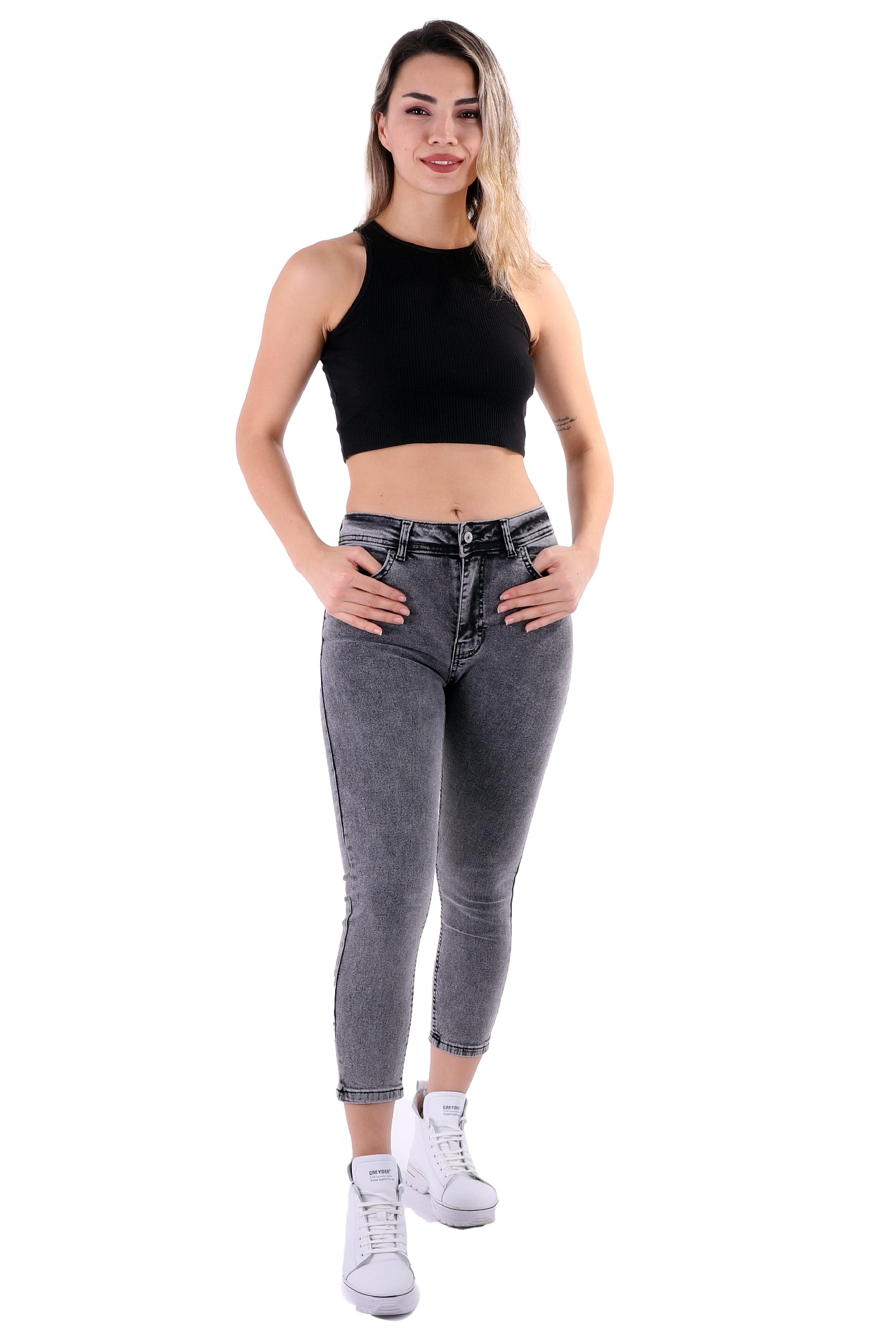 Jeans - Gray - Brand: XLove - Women & Kids, Baby Clothes Wholesale - TheBS Women