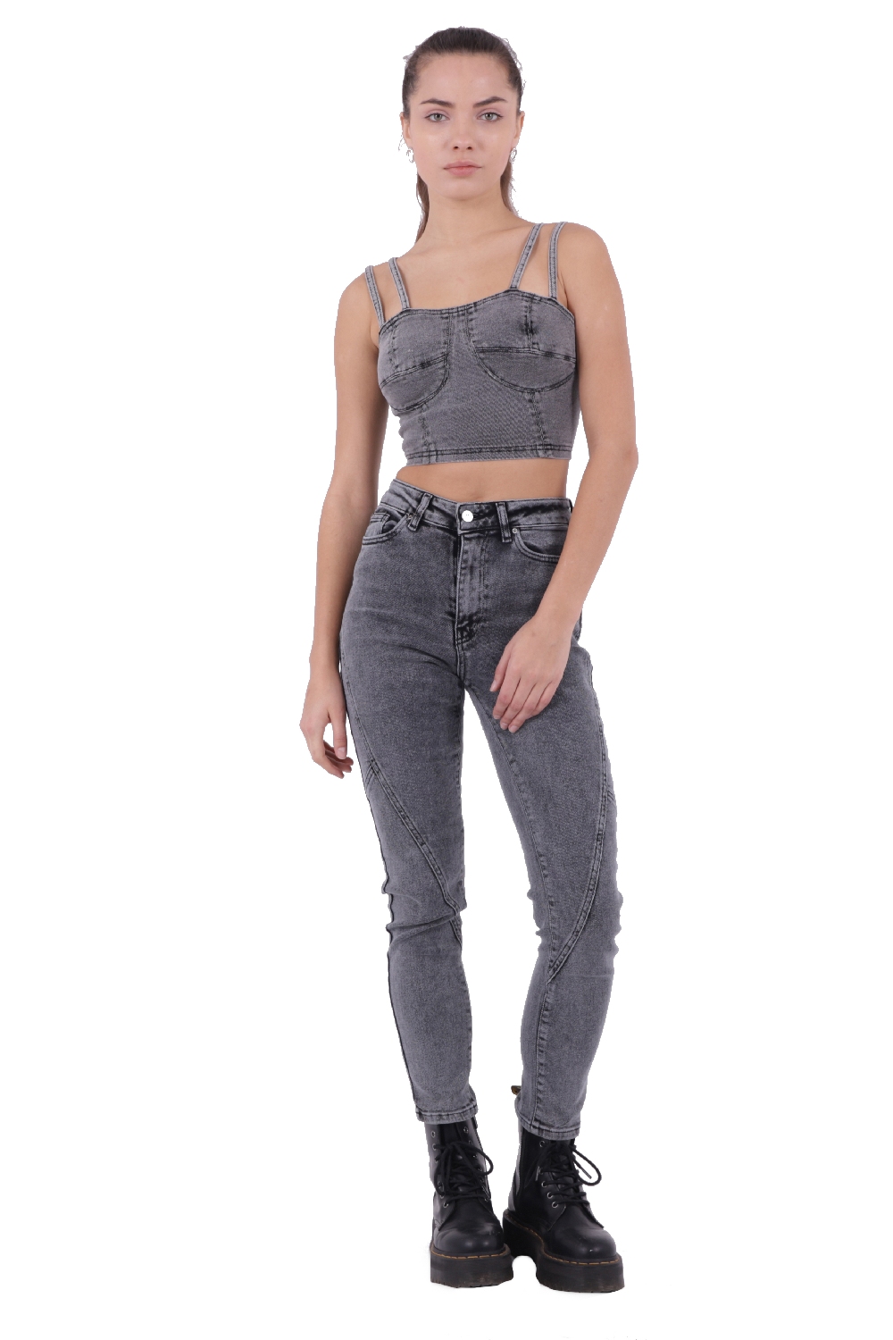 Jeans – Gray – Brand: XLove – Women & Kids, Baby Clothes Wholesale – TheBS Women