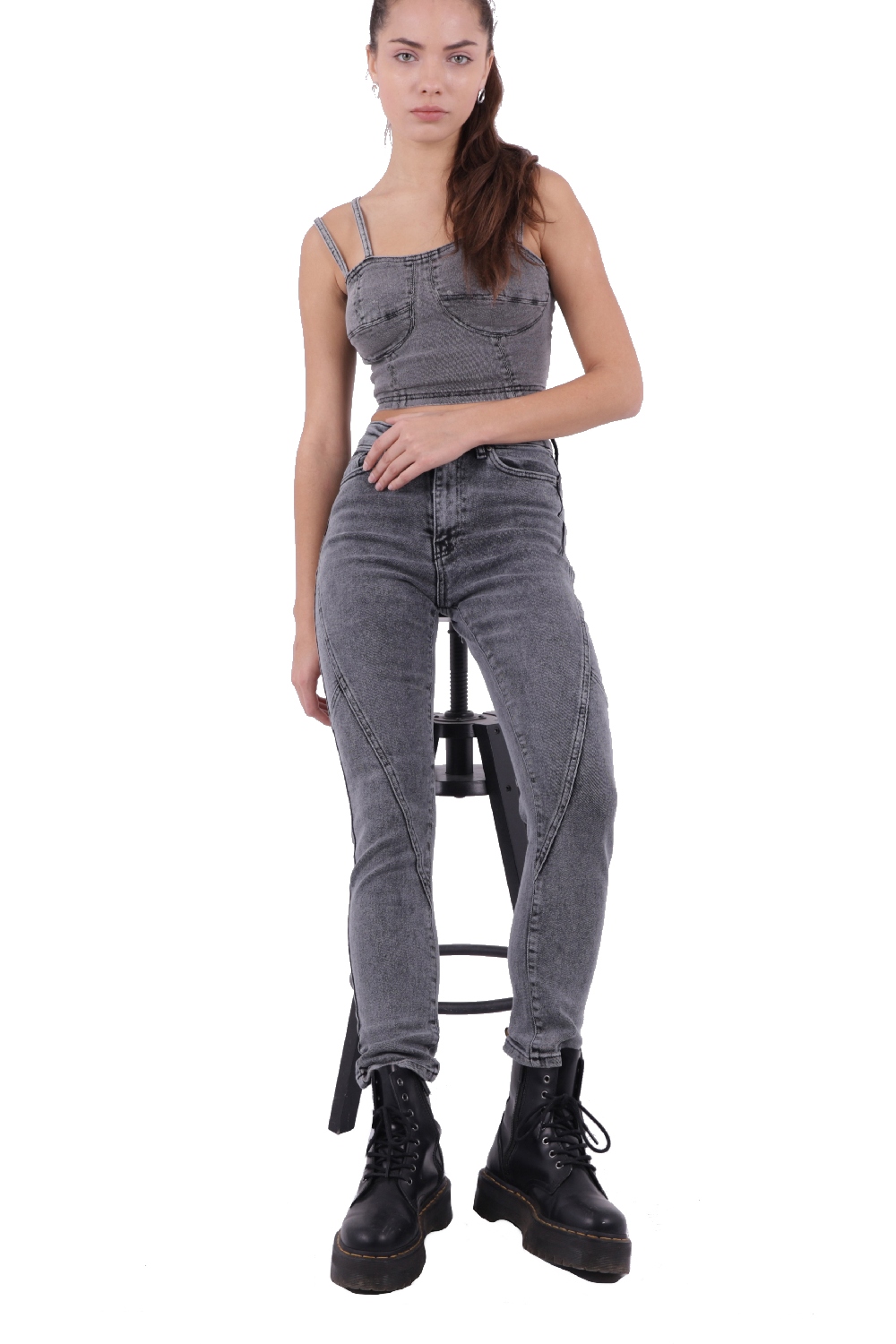 Jeans – Gray – Brand: XLove – Women & Kids, Baby Clothes Wholesale – TheBS Women