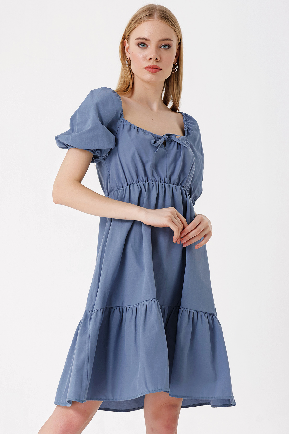 Flared Poplin Dress - Brand: Bigdart - Women & Kids, Baby Clothes Wholesale - TheBS Women