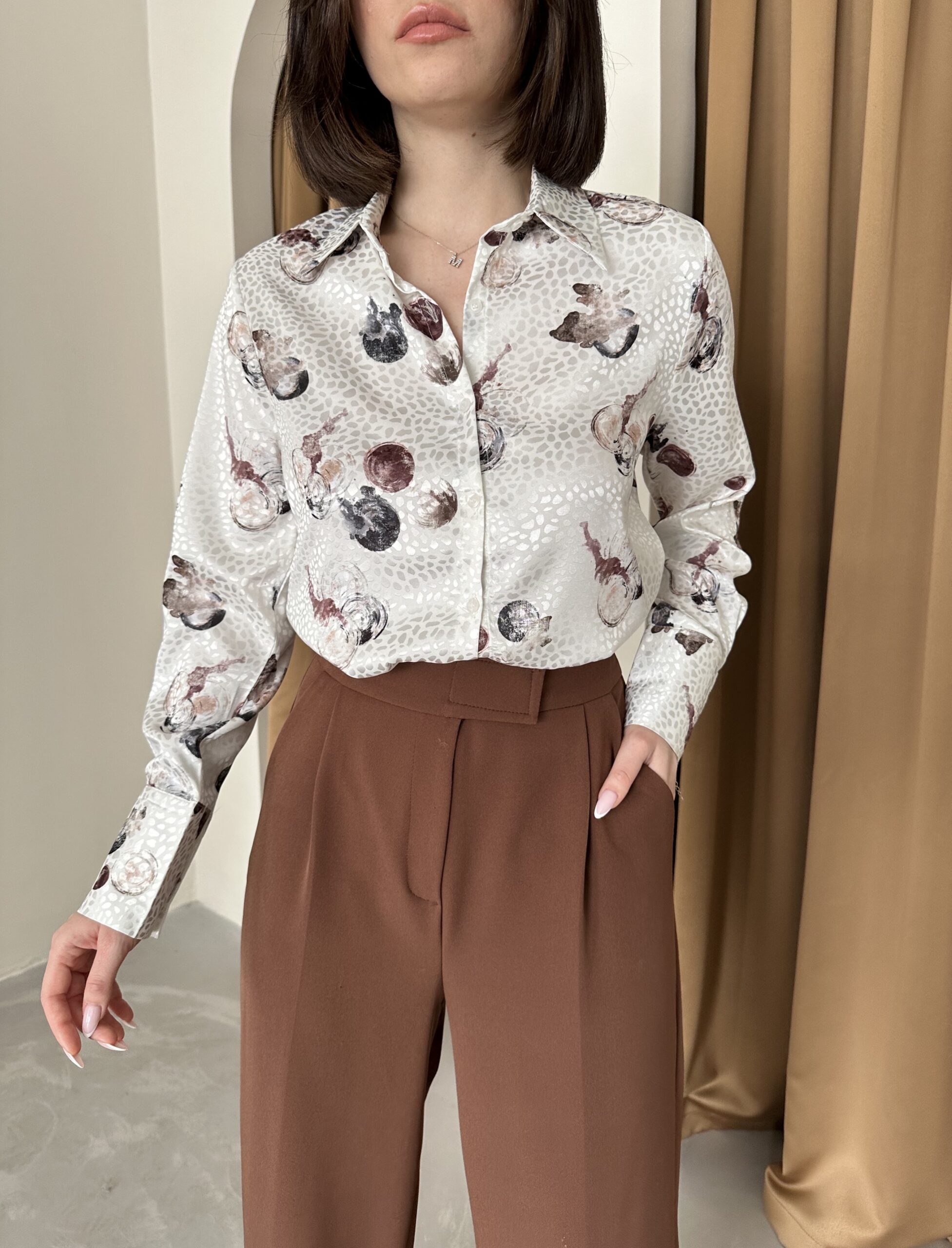 Akçe Pattern Shirt - Brand: My Fashion - Women & Kids, Baby Clothes Wholesale - TheBS Women