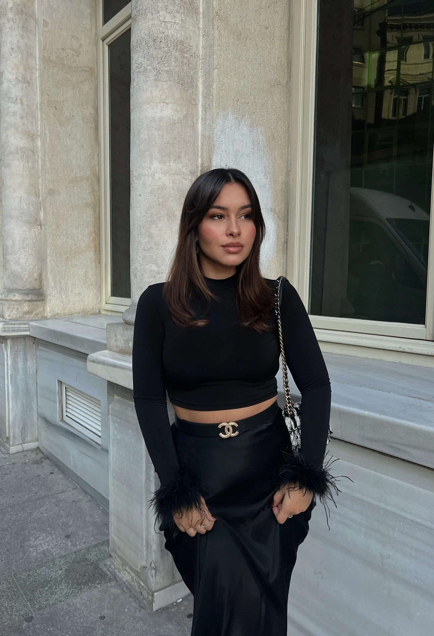 Sleeves Feather Detail Blouse - Brand: EYYO ATELIER - Women & Kids, Baby Clothes Wholesale - TheBS Women