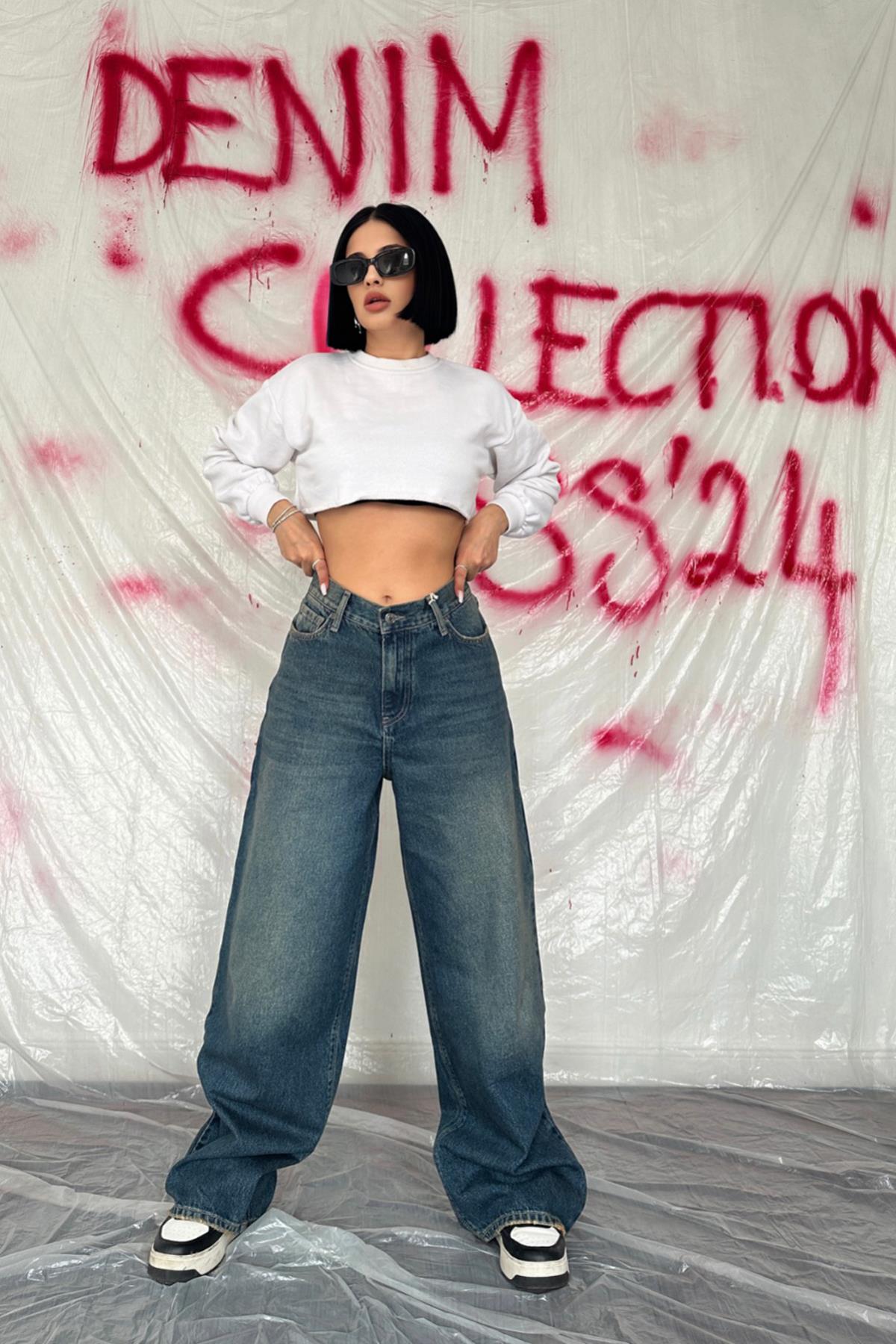 Wide Leg Jeans – Brand: Elisa – Women & Kids, Baby Clothes Wholesale – TheBS Women