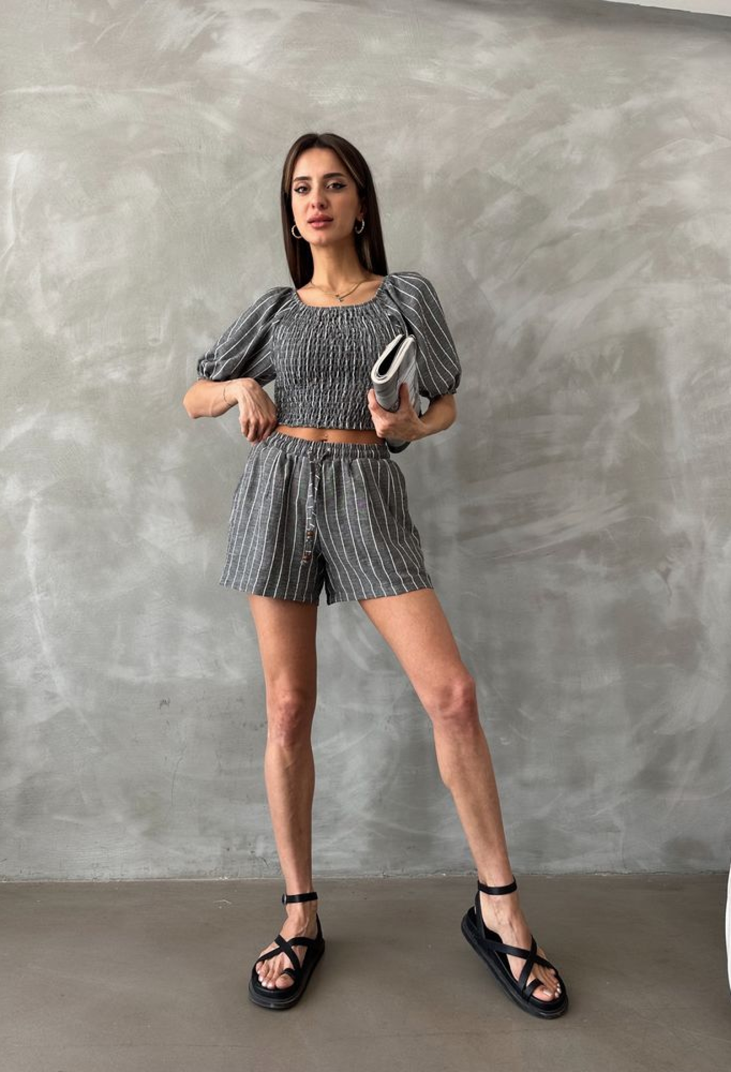 Striped Gype Blouse - Brand: Topshow - Women & Kids, Baby Clothes Wholesale - TheBS Women