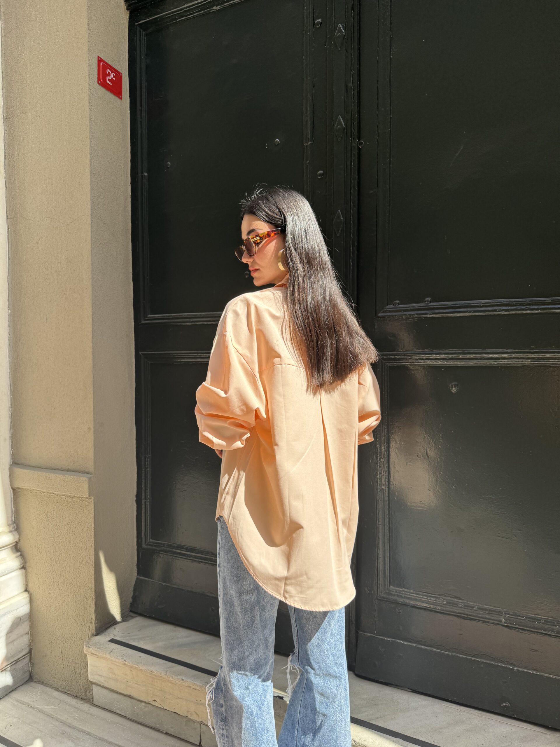 Salmon Wide Cut Basic Shirt – Brand: First Angels – Women & Kids, Baby Clothes Wholesale – TheBS Women