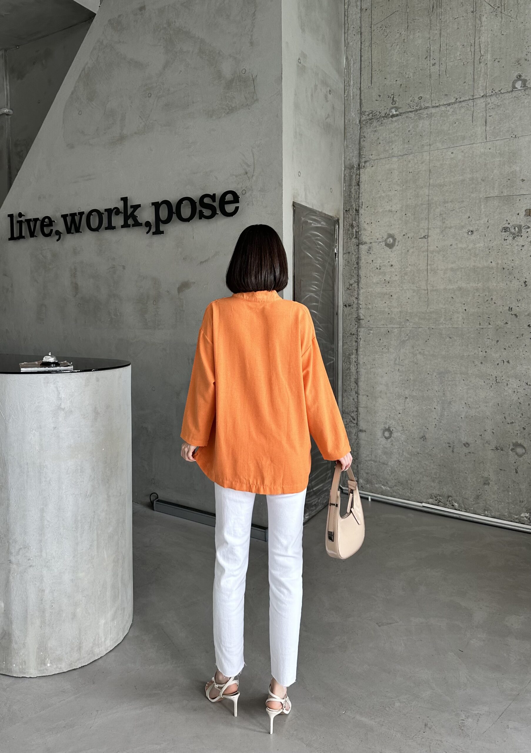 Oversize Linen Shirt – Brand: My Fashion – Women & Kids, Baby Clothes Wholesale – TheBS Women