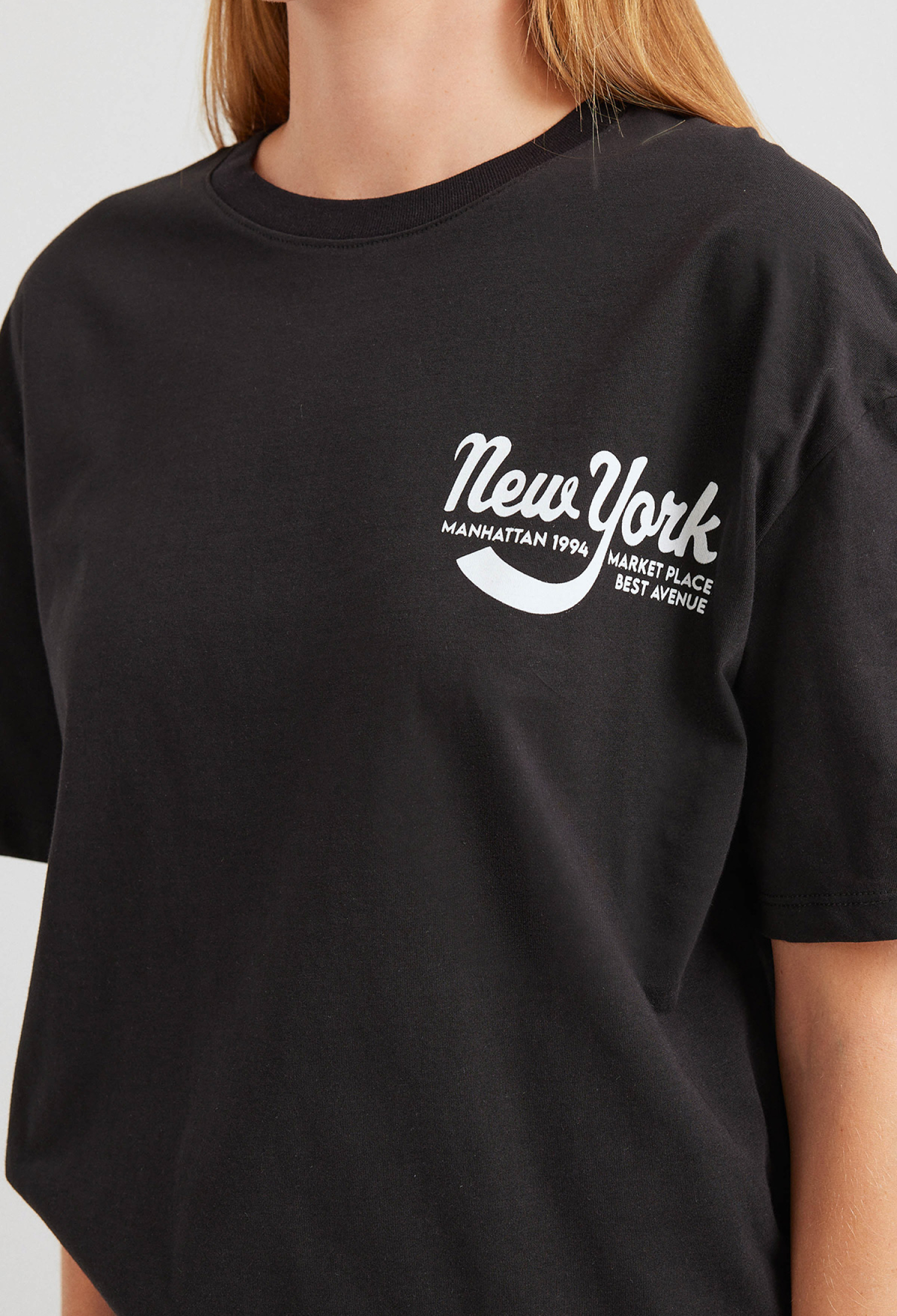 Printed Basic T-Shirt - Brand: Bigdart - Women & Kids, Baby Clothes Wholesale - TheBS Women