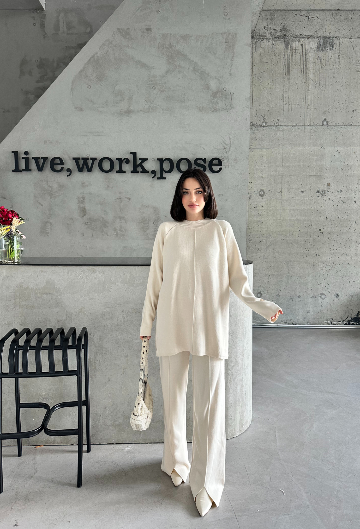 Slit And Ribbed Suit - Brand: My Fashion - Women & Kids, Baby Clothes Wholesale - TheBS Women