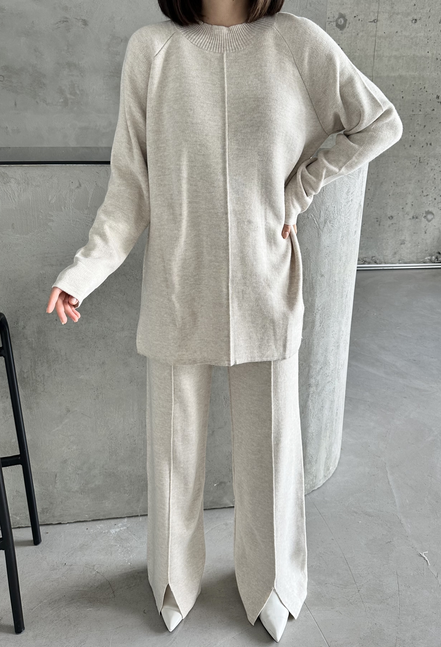 Slit And Ribbed Suit - Brand: My Fashion - Women & Kids, Baby Clothes Wholesale - TheBS Women