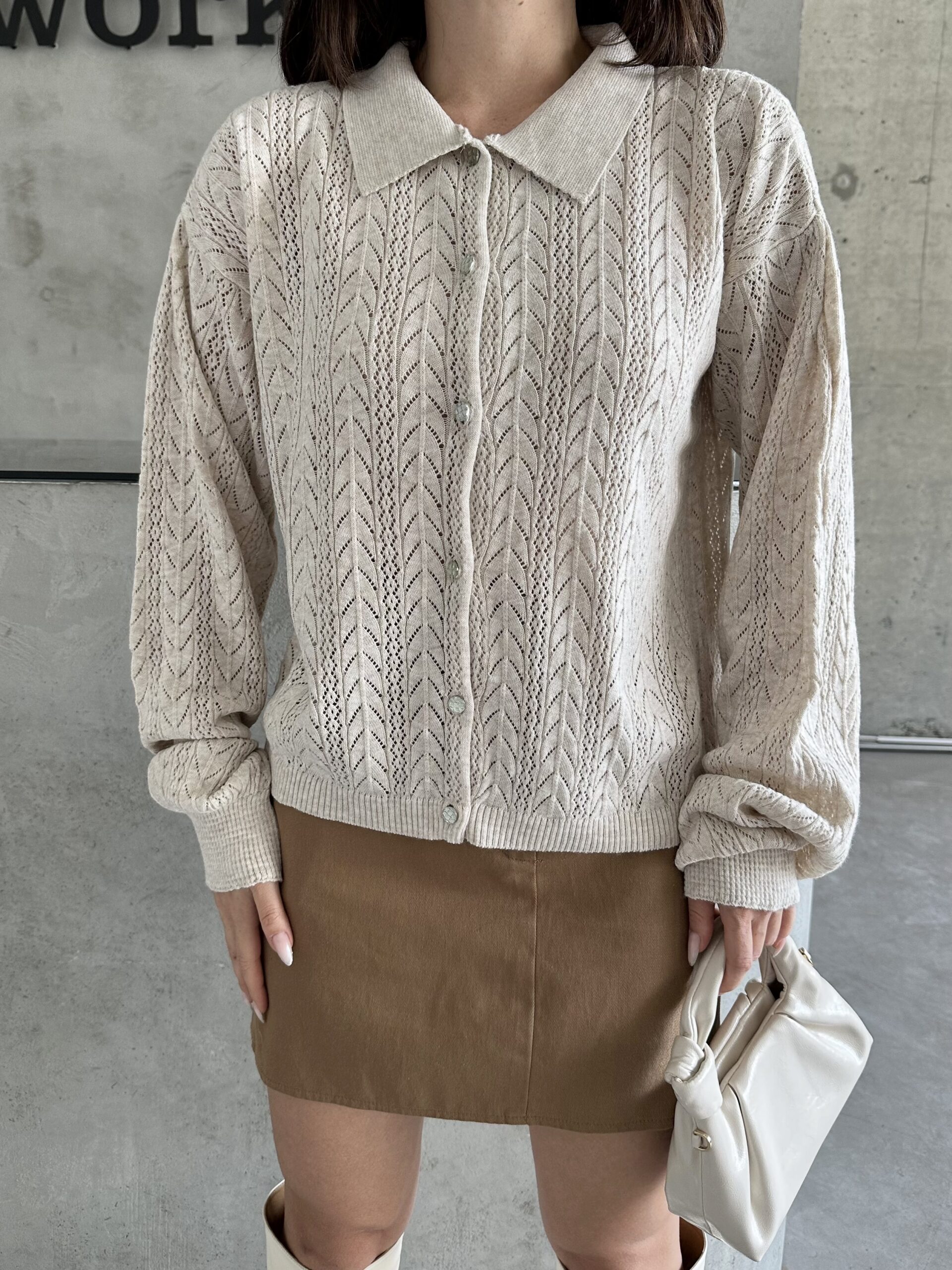 Arrow Pattern Buttoned Cardigan – Brand: My Fashion – Women & Kids, Baby Clothes Wholesale – TheBS Women