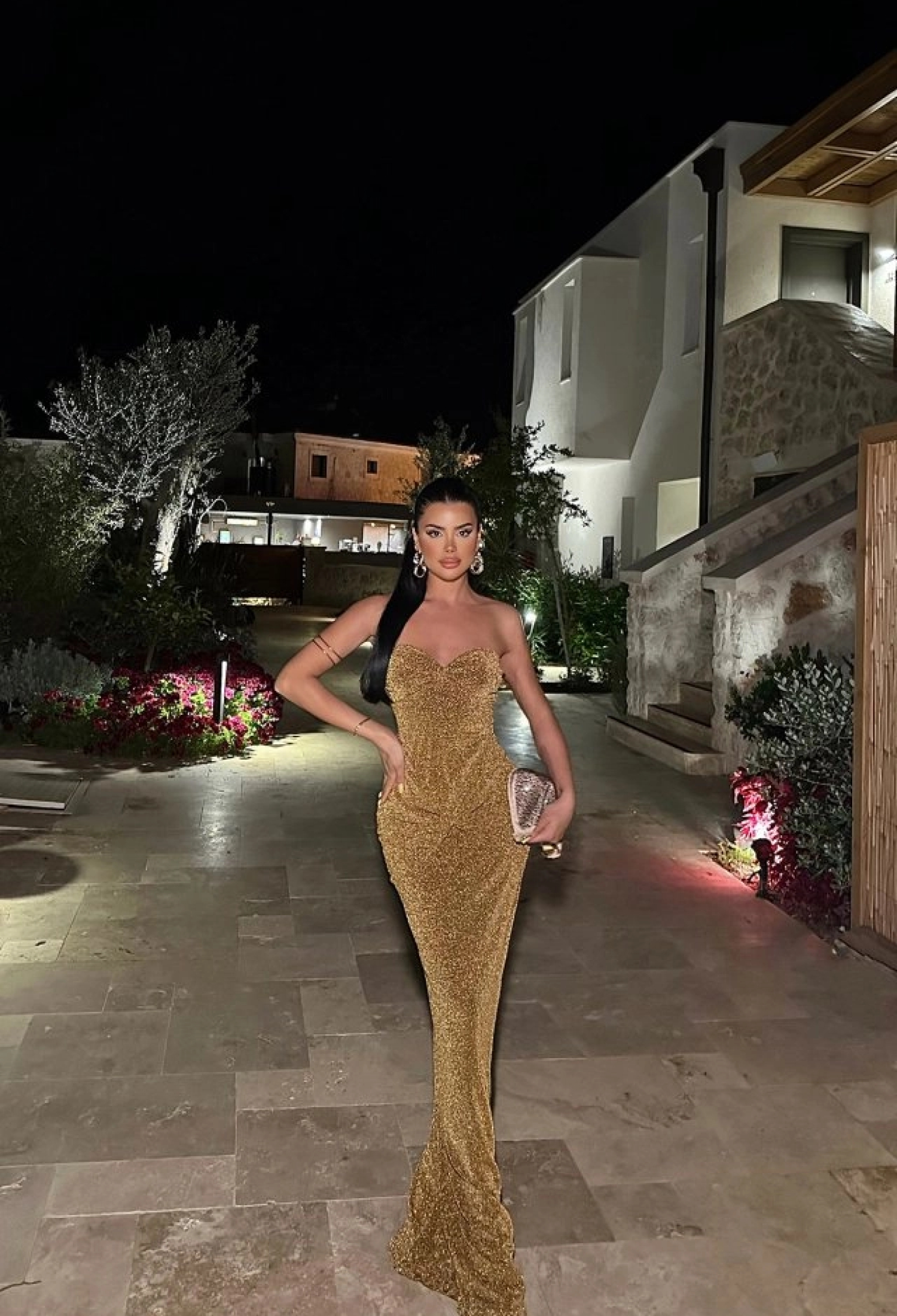 DianoraGlitter Long Dress - Brand: EYYO ATELIER - Women & Kids, Baby Clothes Wholesale - TheBS Women