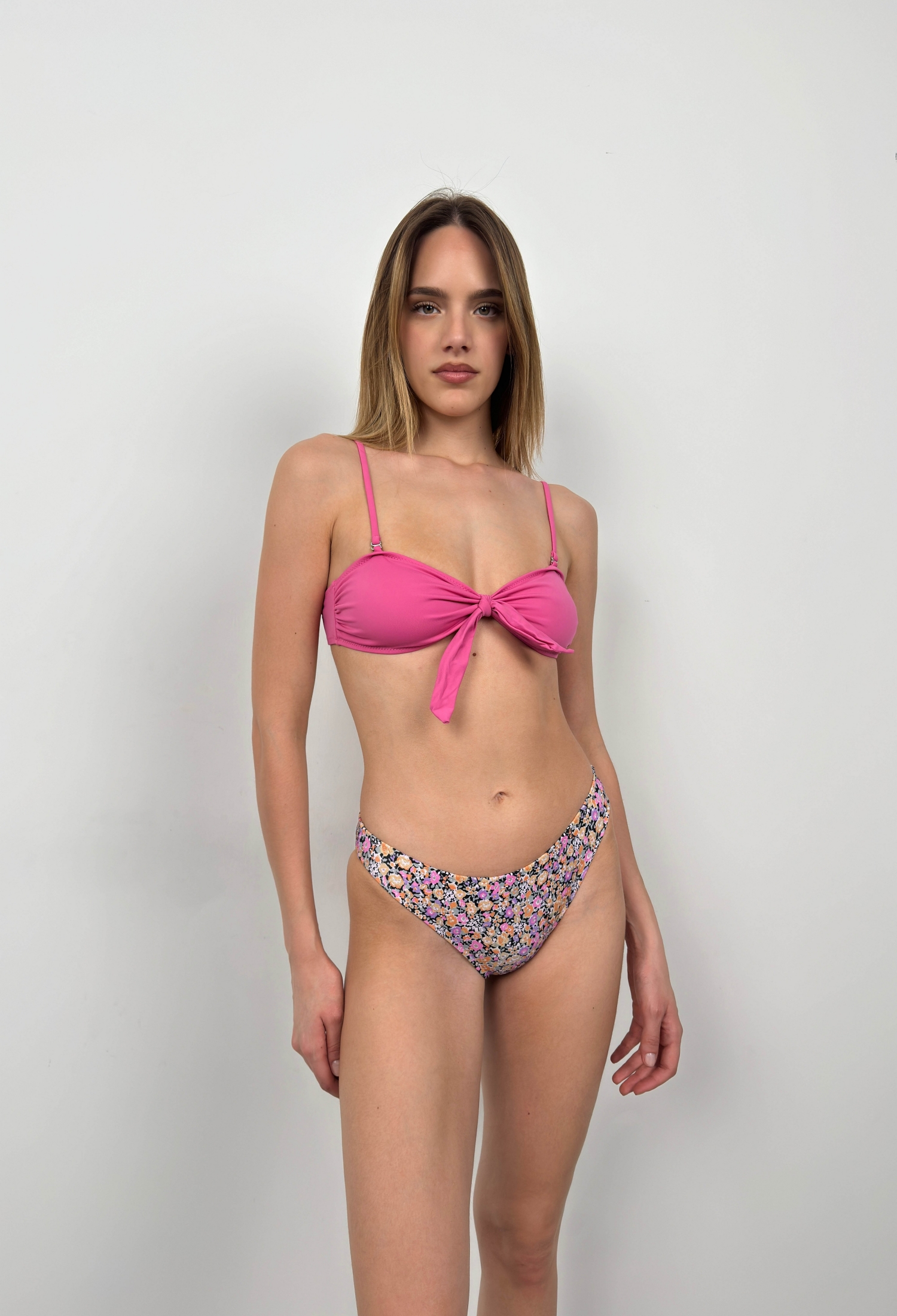 Bow Detail Floral Bikini Suit - Brand: Black Fashion - Women & Kids, Baby Clothes Wholesale - TheBS Women