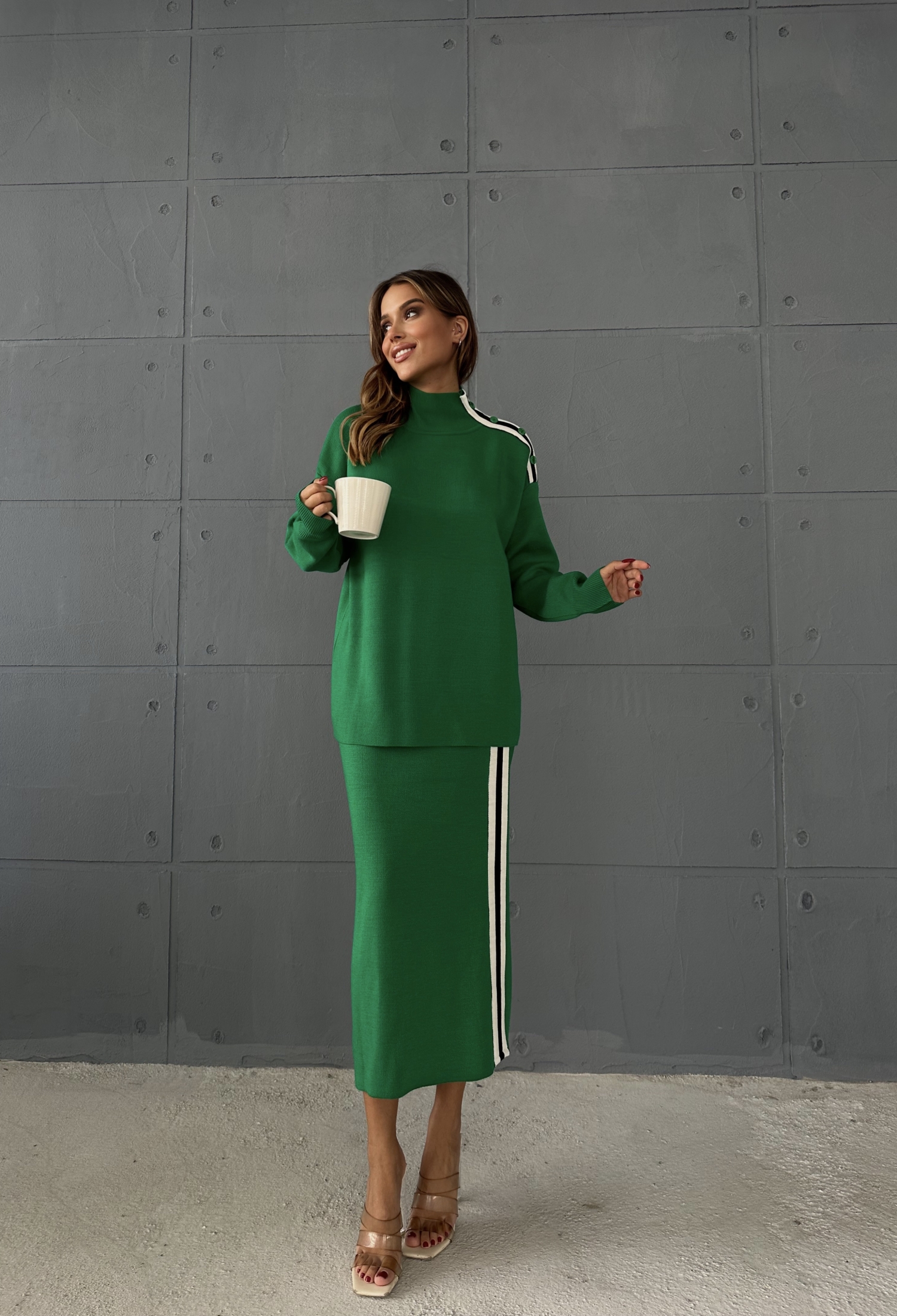 Tick-Tock Skirted Suit - Brand: My Fashion - Women & Kids, Baby Clothes Wholesale - TheBS Women