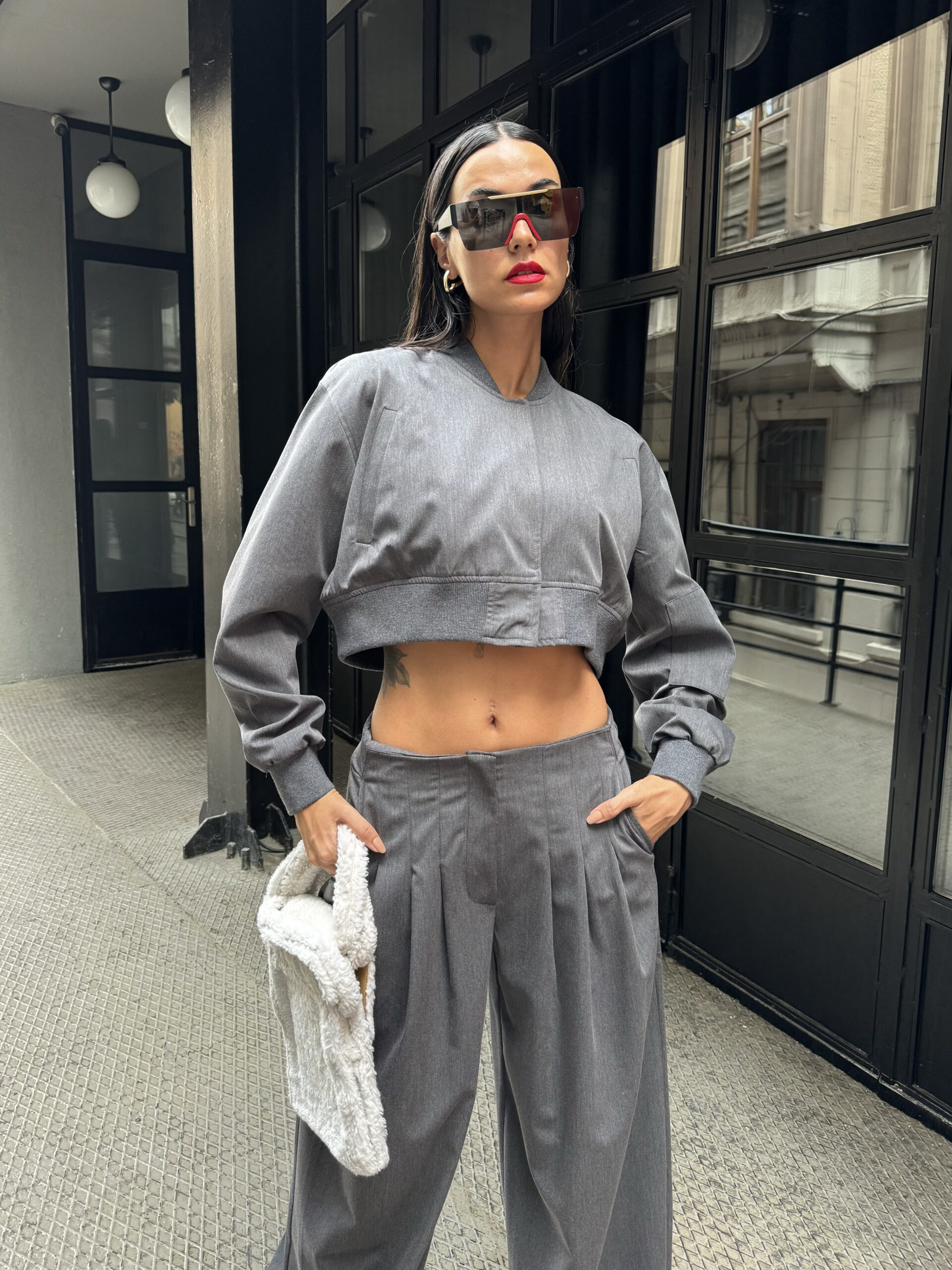 Polyviscon Bomber Ribbed Jacket - Brand: First Angels - Women & Kids, Baby Clothes Wholesale - TheBS Women