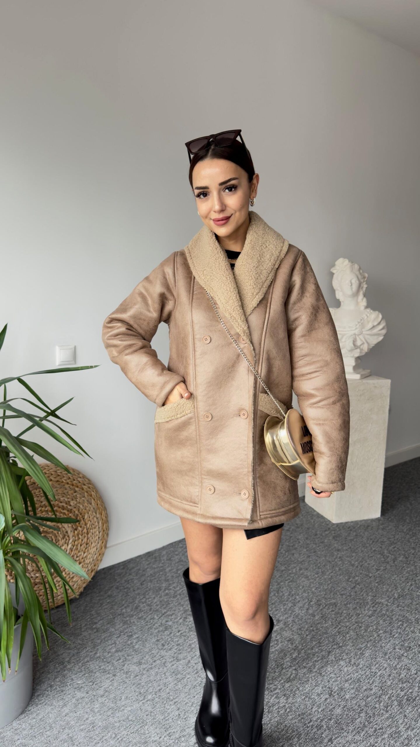Fur Coat - Brand: Cream Rouge - Women & Kids, Baby Clothes Wholesale - TheBS Women