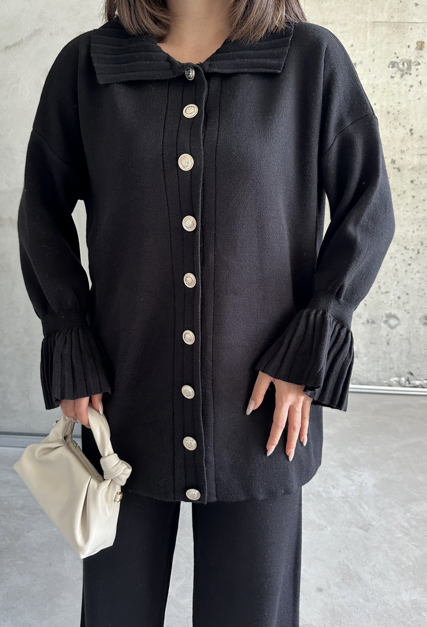 Ruffle Collar Suit - Brand: My Fashion - Women & Kids, Baby Clothes Wholesale - TheBS Women