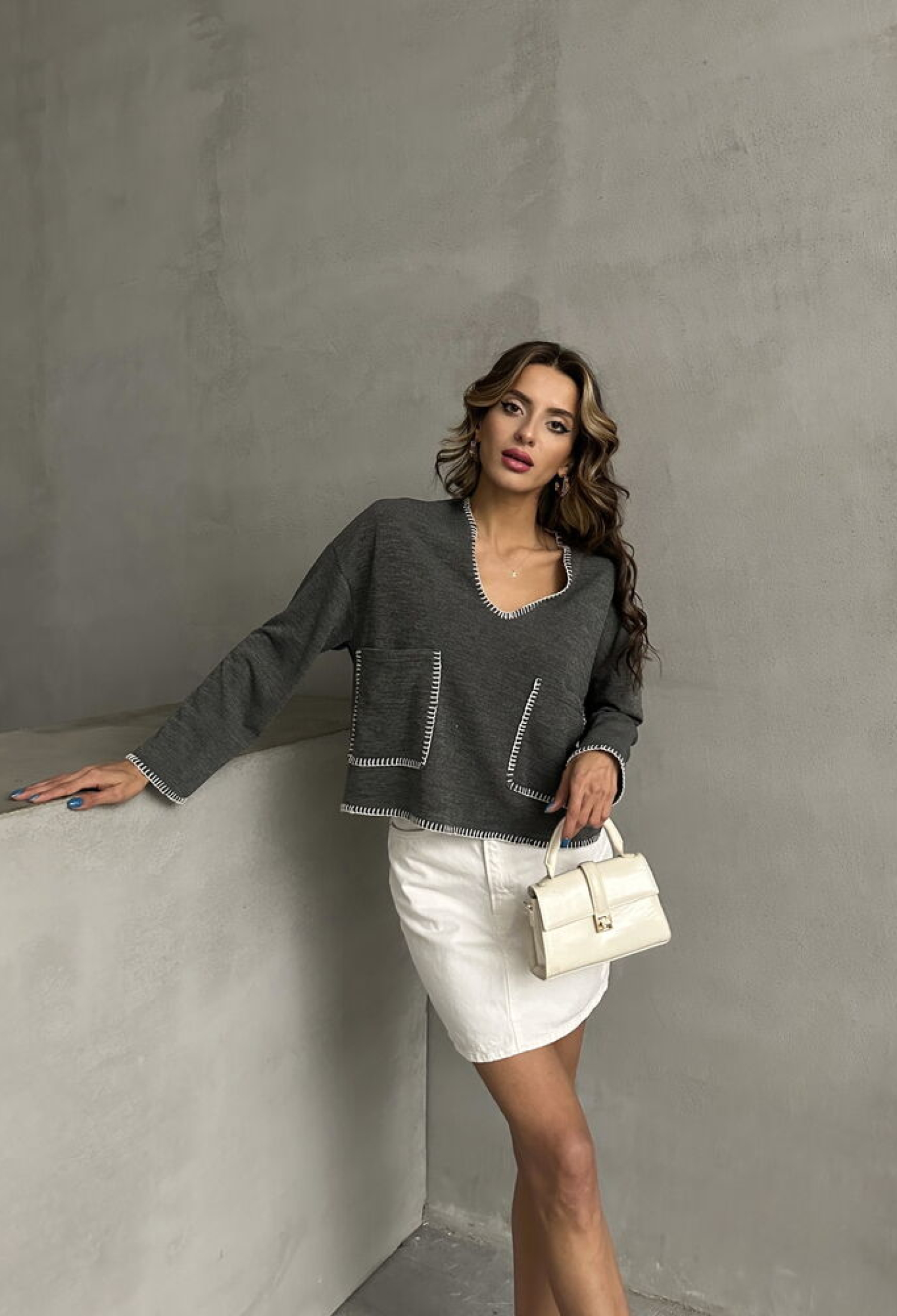 Shepherd Stitched Knitwear Wholesale Blouse - Brand: Topshow - Women & Kids, Baby Clothes Wholesale - TheBS Women