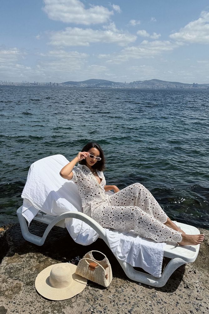 Lace Shirt – Ecru – Brand: Topshow – Women & Kids, Baby Clothes Wholesale – TheBS Women