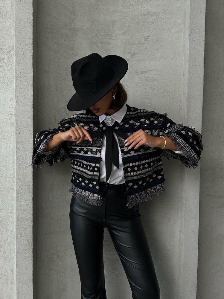 Embroidered Tie Cardigan – Brand: Topshow – Women & Kids, Baby Clothes Wholesale – TheBS Women