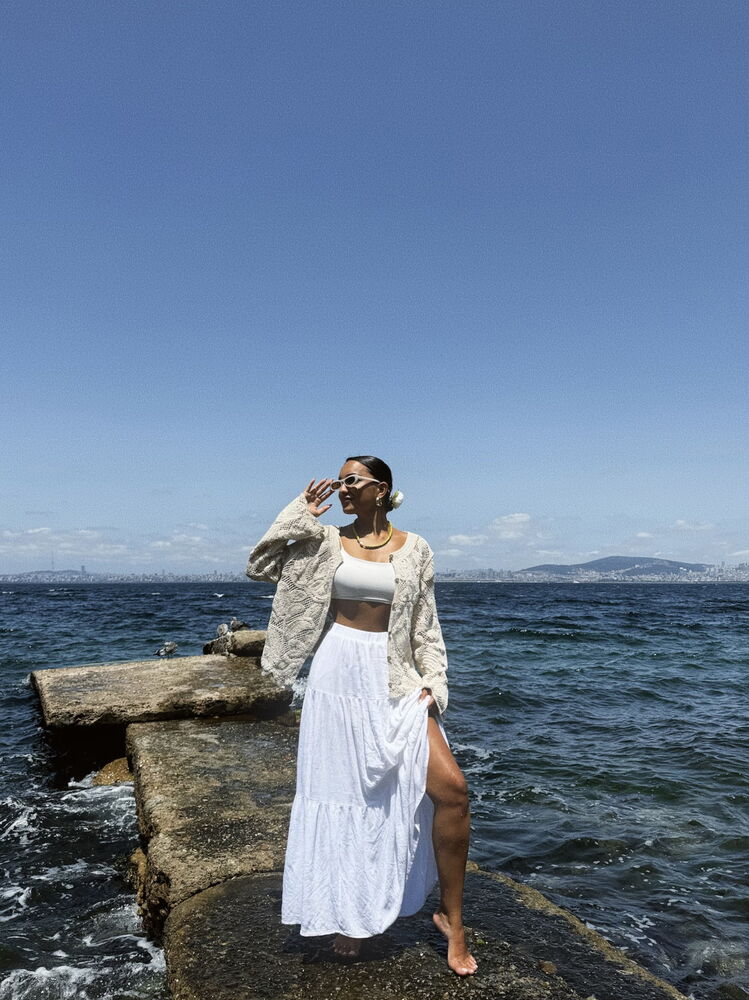 Buttoned Cardigan – Ecru – Brand: Topshow – Women & Kids, Baby Clothes Wholesale – TheBS Women