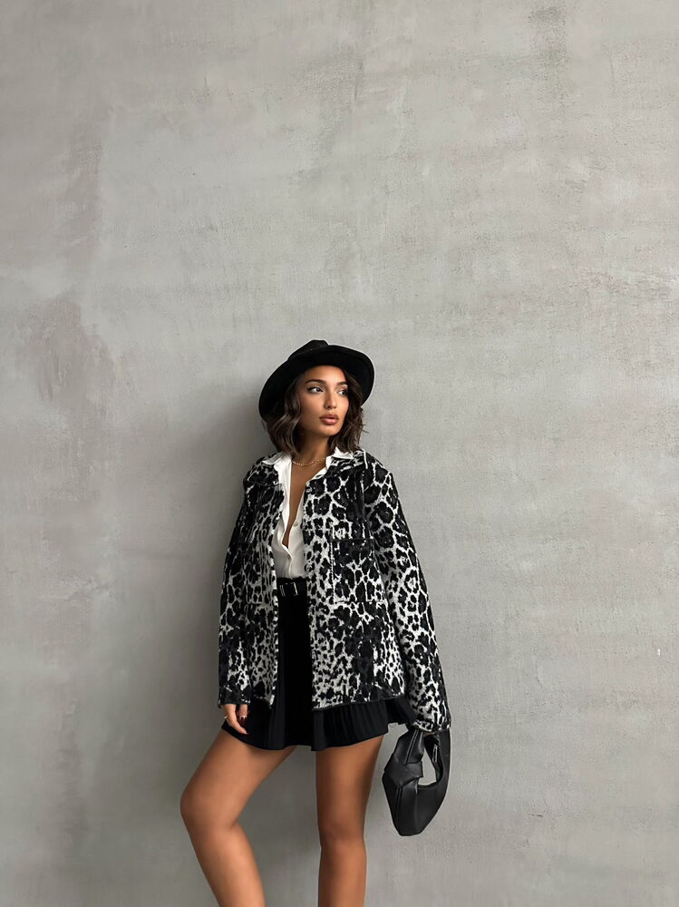 Pocket Detail Cardigan – Black & White – Brand: Topshow – Women & Kids, Baby Clothes Wholesale – TheBS Women