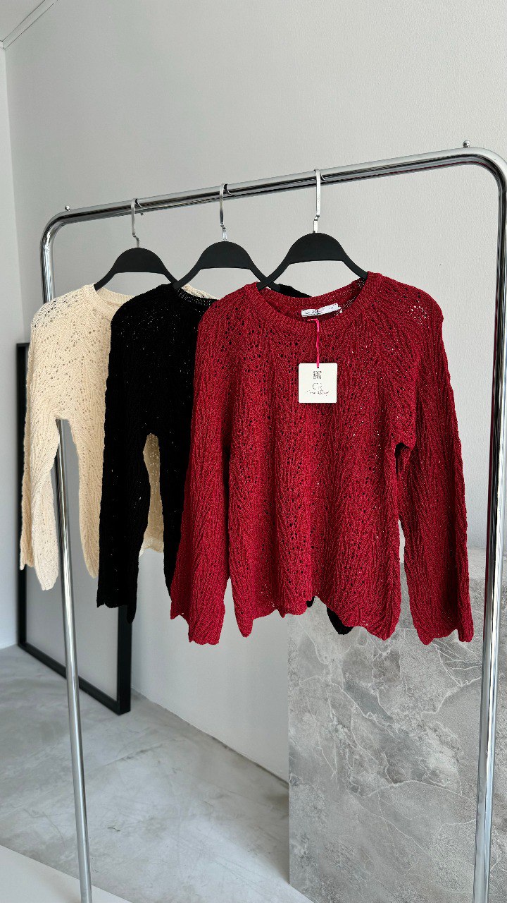 Crew Neck Sweater - Brand: Cream Rouge - Women & Kids, Baby Clothes Wholesale - TheBS Women