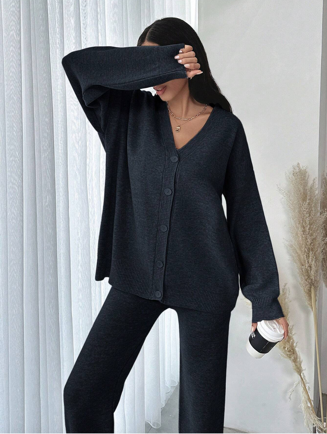 Basic Cardigan Set – Brand: My Fashion – Women & Kids, Baby Clothes Wholesale – TheBS Women