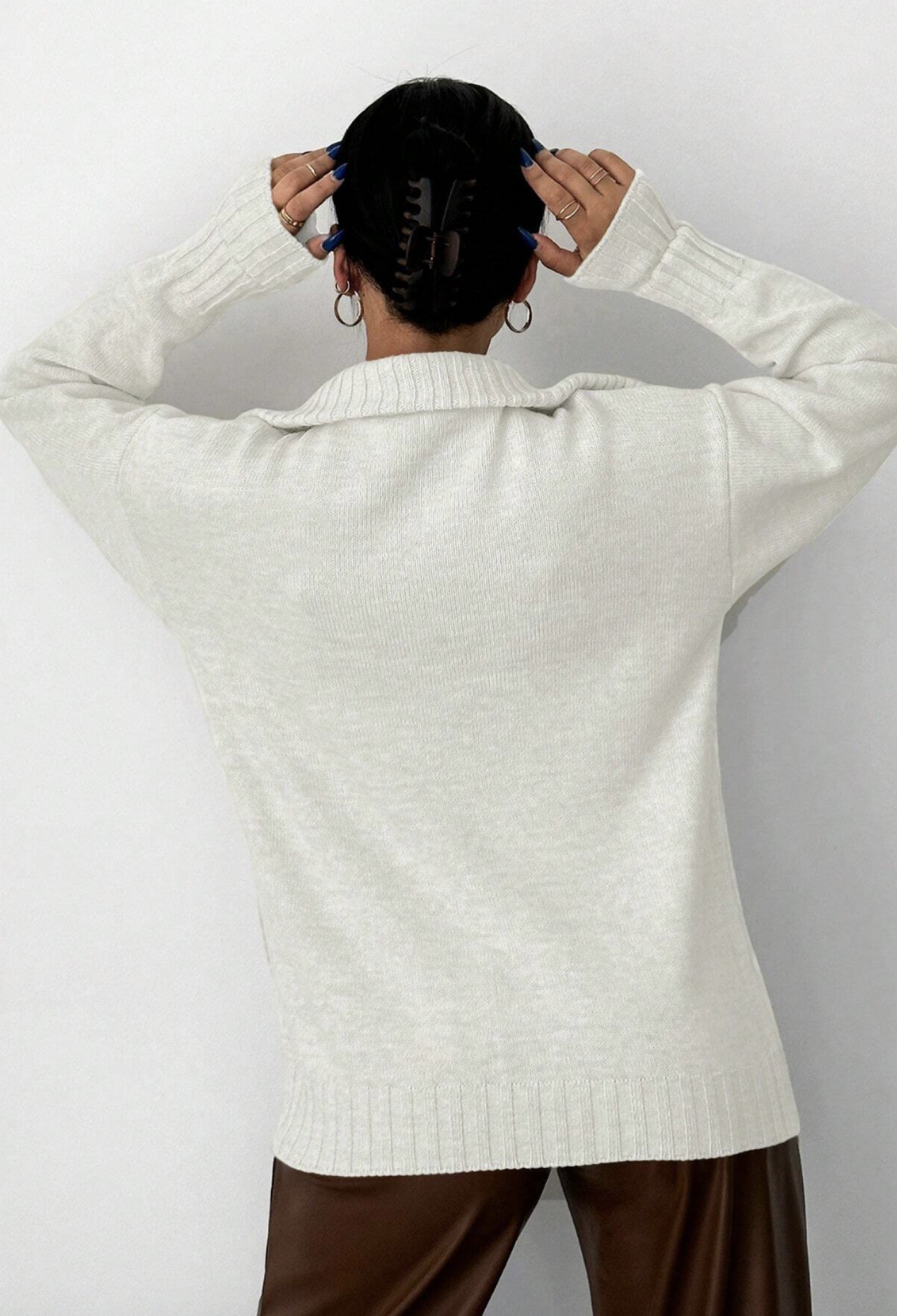 Zippered Sweater - Brand: My Fashion - Women & Kids, Baby Clothes Wholesale - TheBS Women