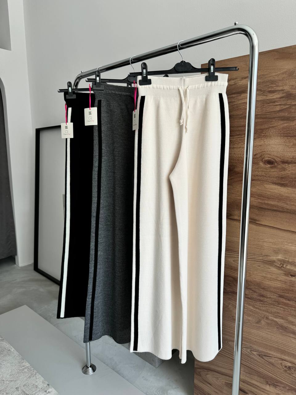 Palazzo Trousers -& Black – Brand: Cream Rouge – Women & Kids, Baby Clothes Wholesale – TheBS Women