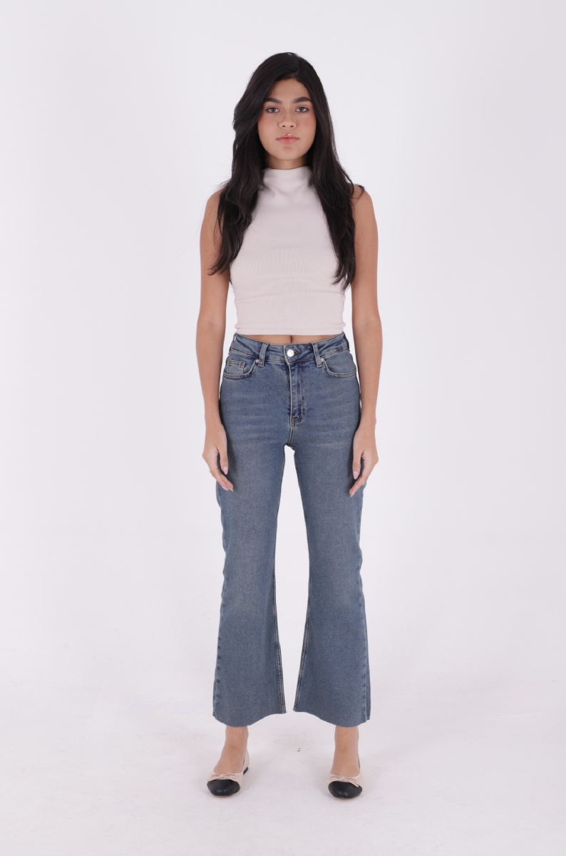 Tasseled High Waist Mom Fit Jean – Brand: XLove – Women & Kids, Baby Clothes Wholesale – TheBS Women