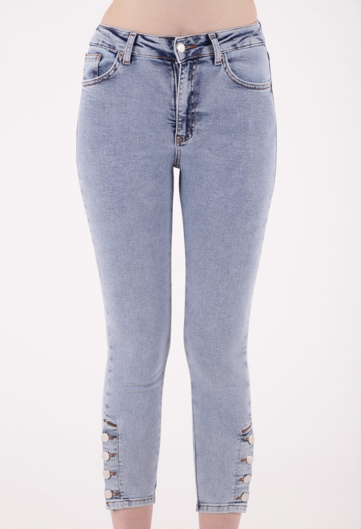 Four Buttoned Jeans - Brand: XLove - Women & Kids, Baby Clothes Wholesale - TheBS Women