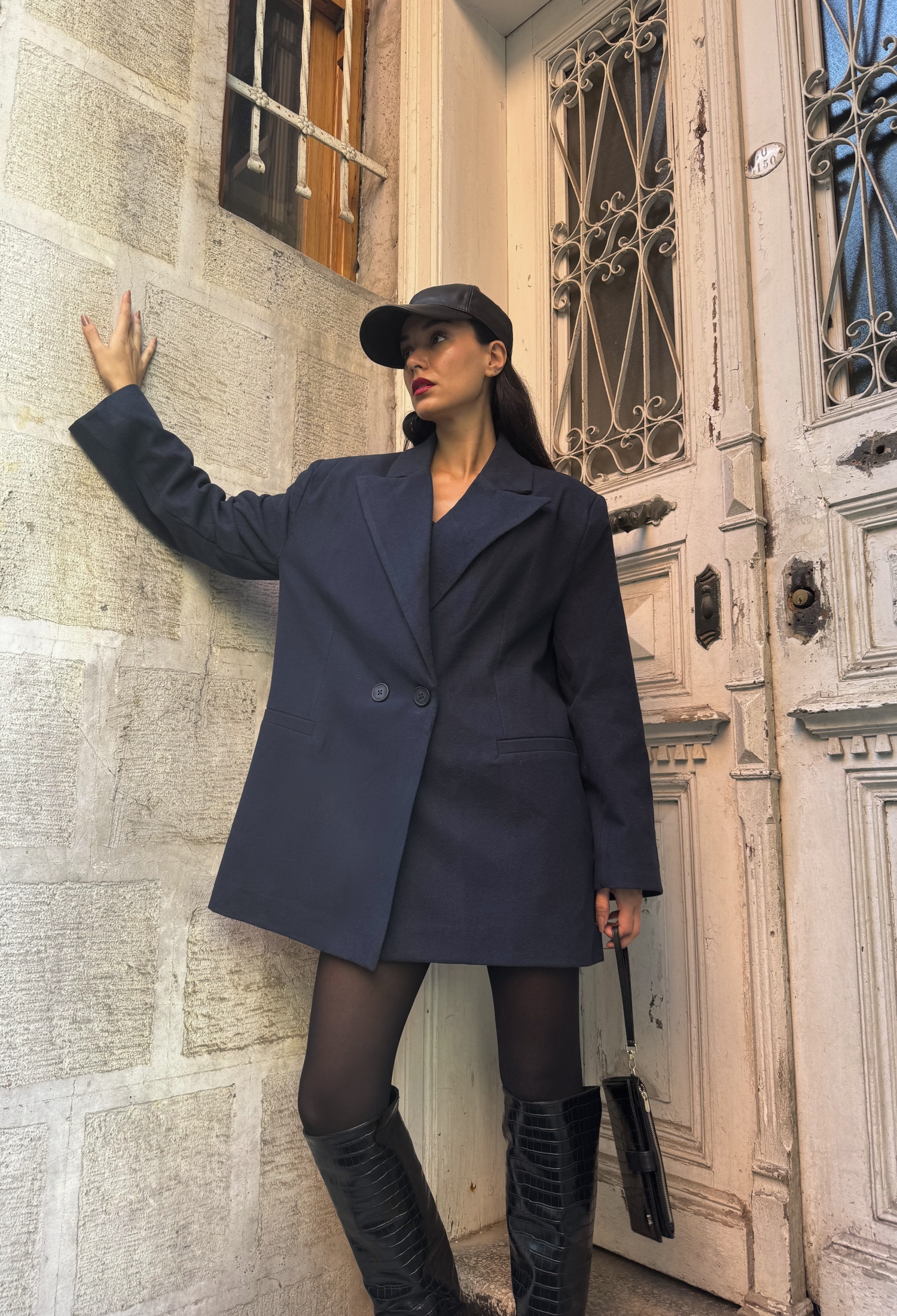 Raised Polyviscose Oversize Jacket 28265 - Brand: First Angels - Women & Kids, Baby Clothes Wholesale - TheBS Women