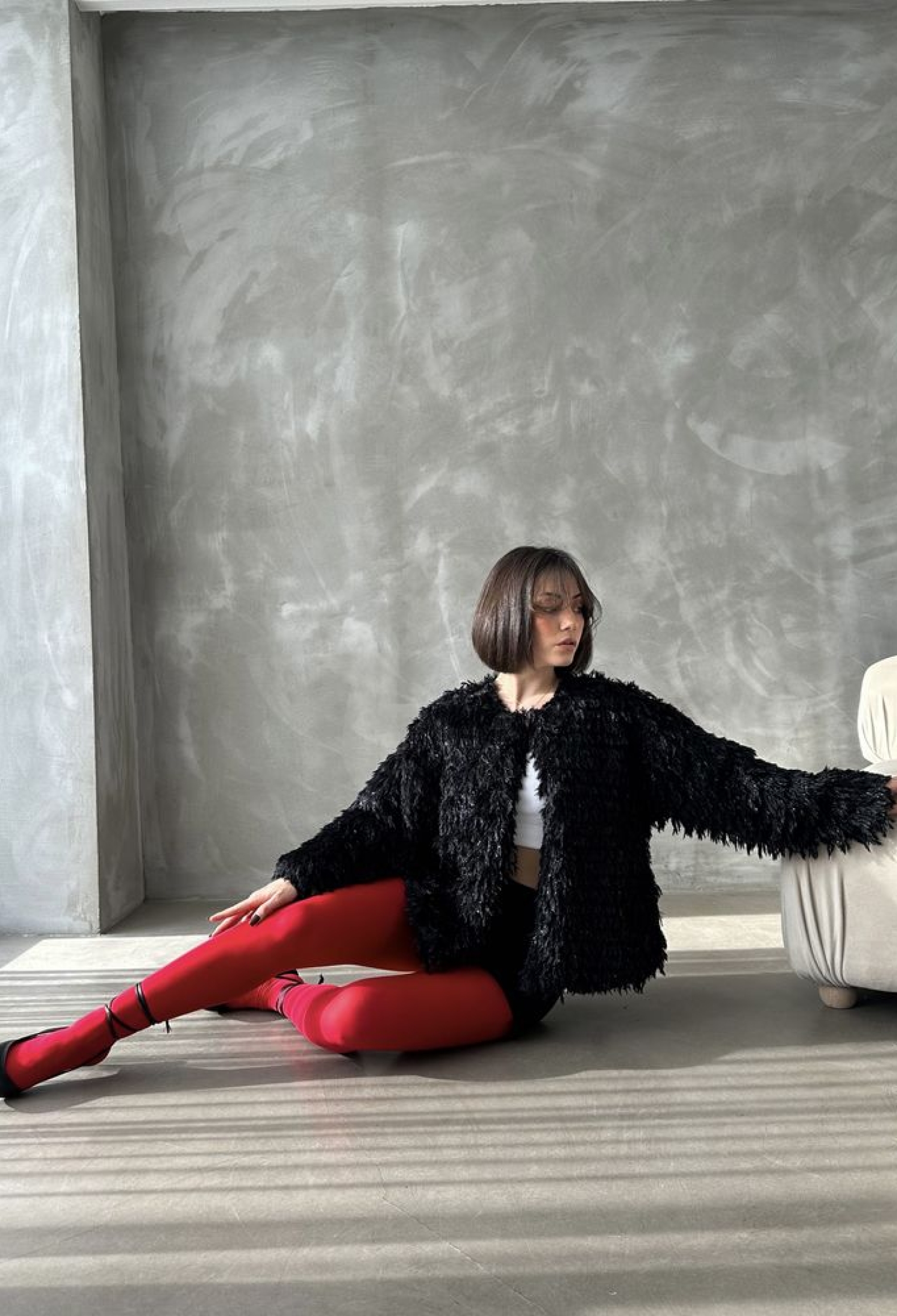 Faux Fur Jacket - Brand: Topshow - Women & Kids, Baby Clothes Wholesale - TheBS Women