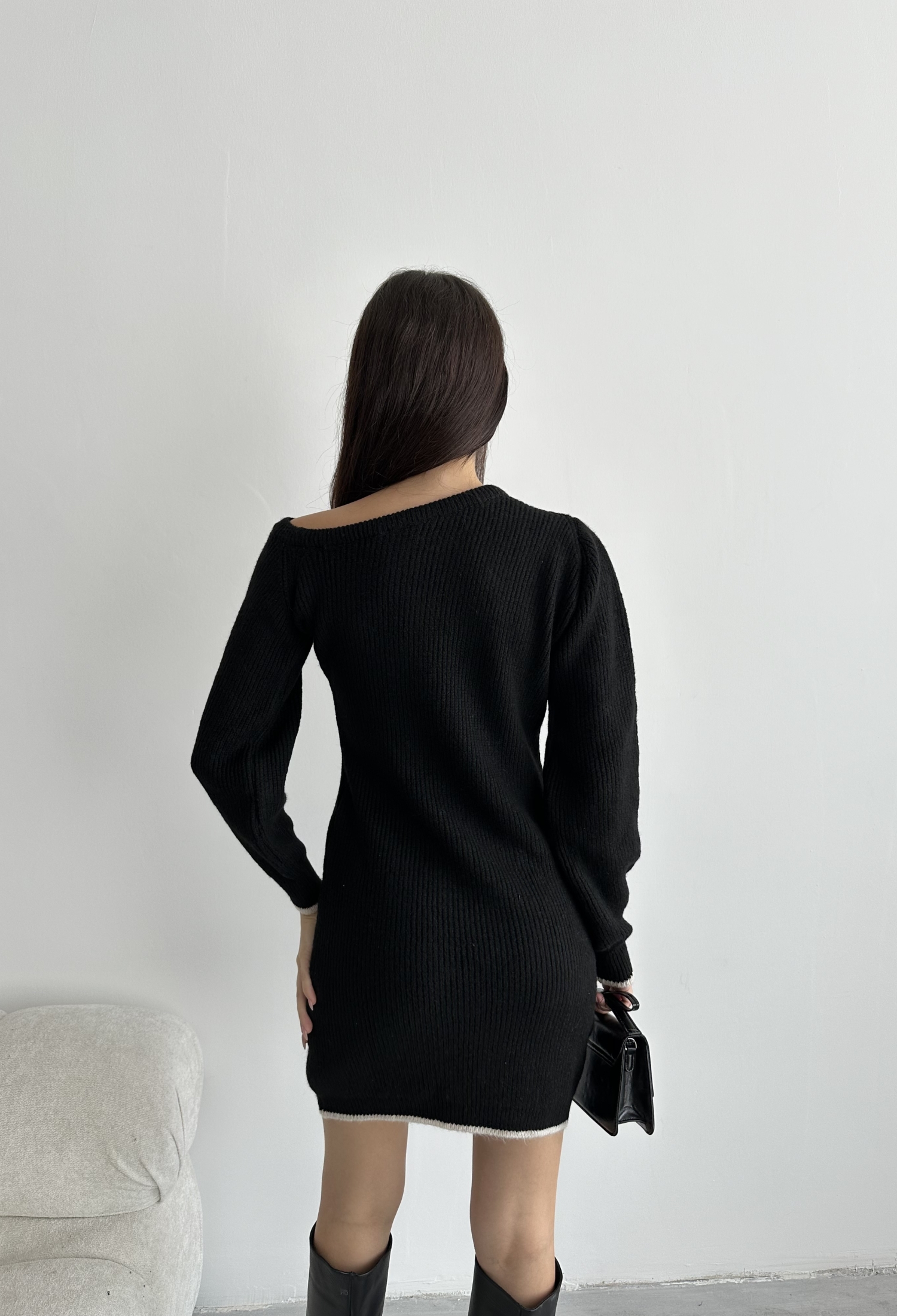 Half Moon Raised Dress - Brand: My Fashion - Women & Kids, Baby Clothes Wholesale - TheBS Women