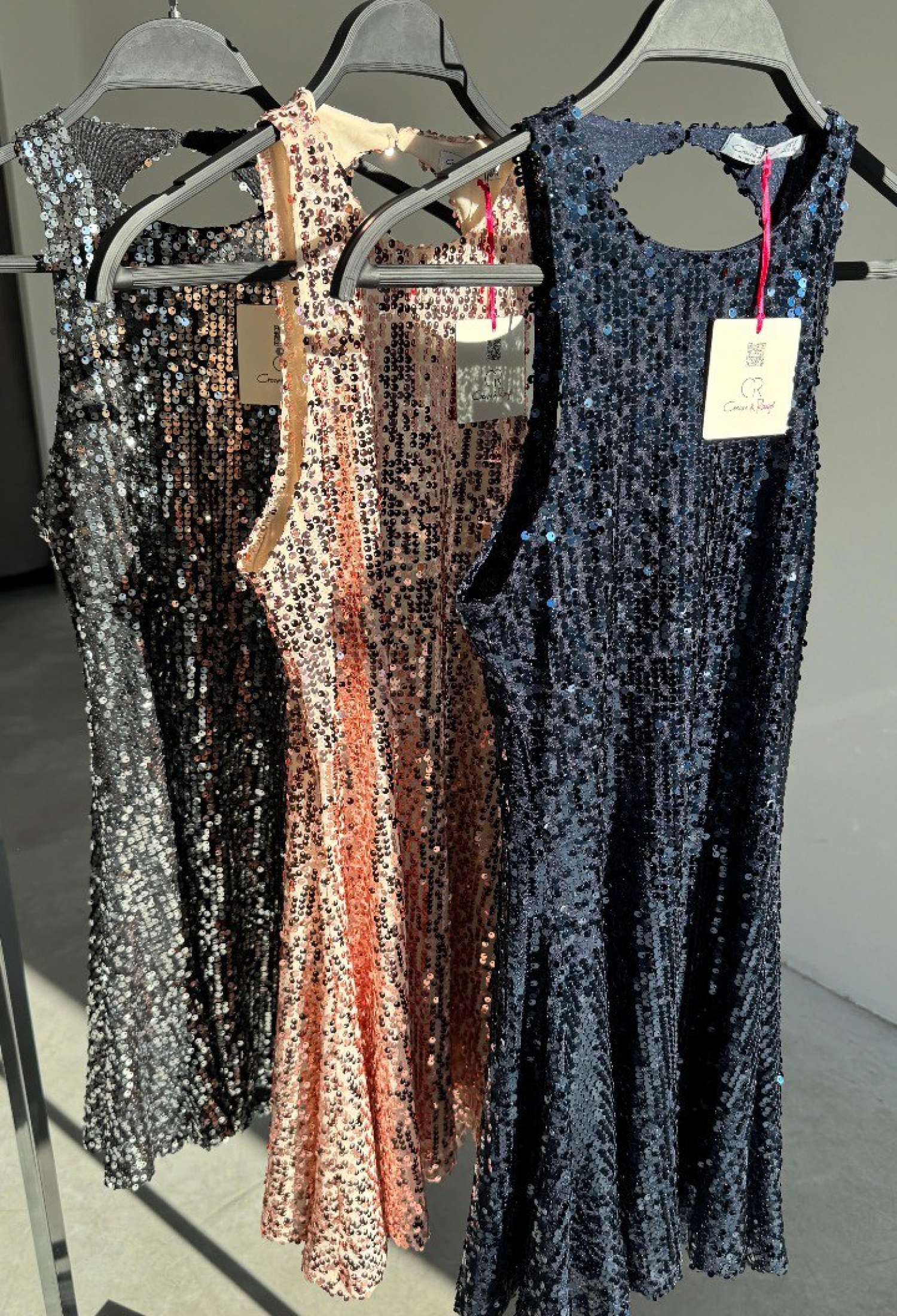 Backless Dress - Salmon - Brand: Cream Rouge - Women & Kids, Baby Clothes Wholesale - TheBS Women