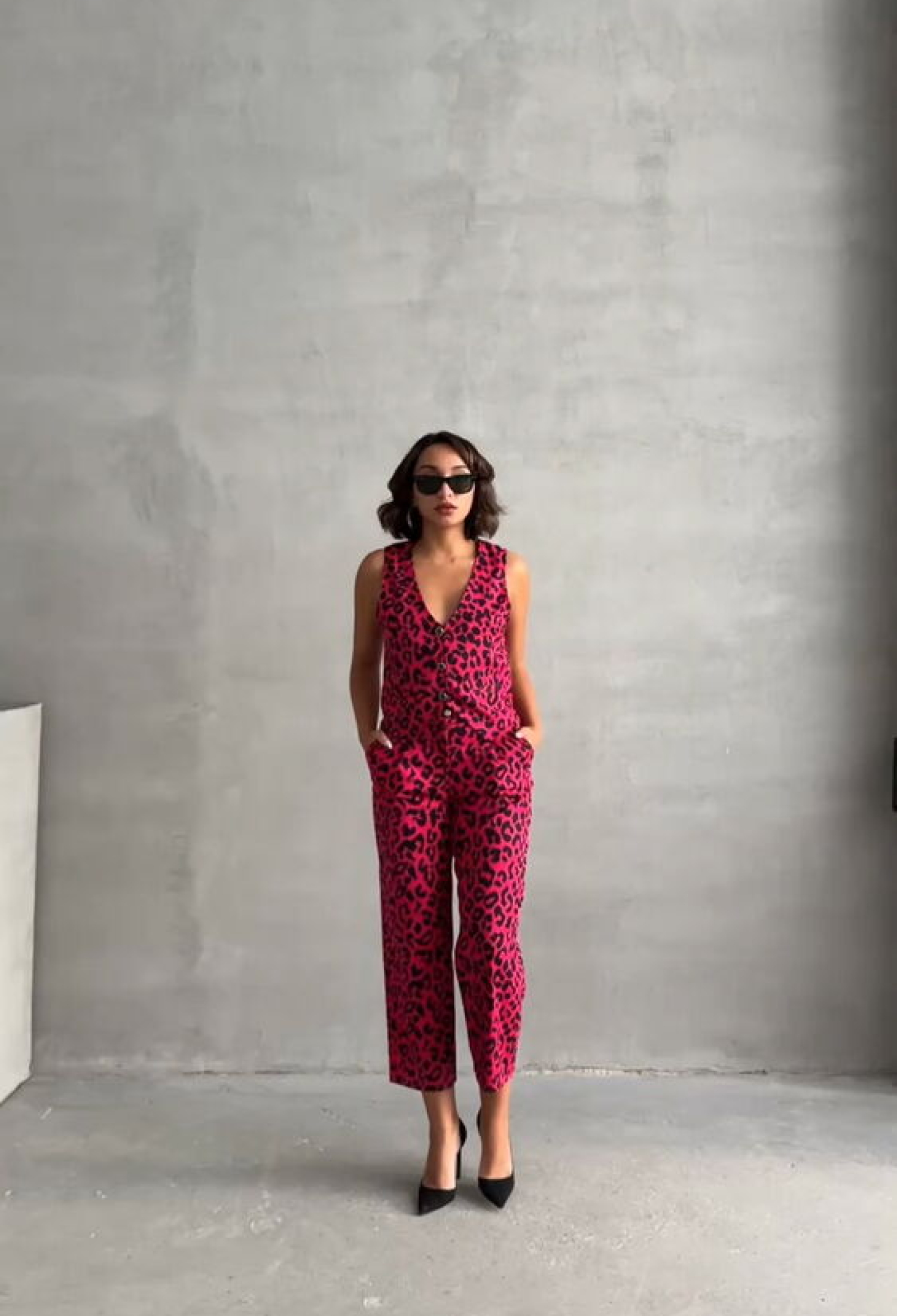 FujiLeopard Patterned Wholesale Vest - Brand: Topshow - Women & Kids, Baby Clothes Wholesale - TheBS Women