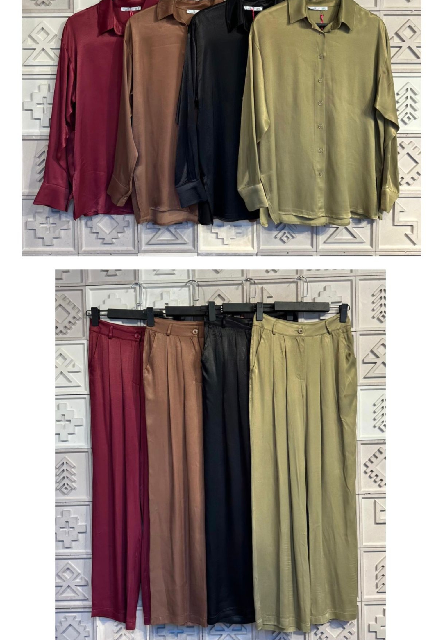 Suit Satin Classic - Brand: Cream Rouge - Women & Kids, Baby Clothes Wholesale - TheBS Women