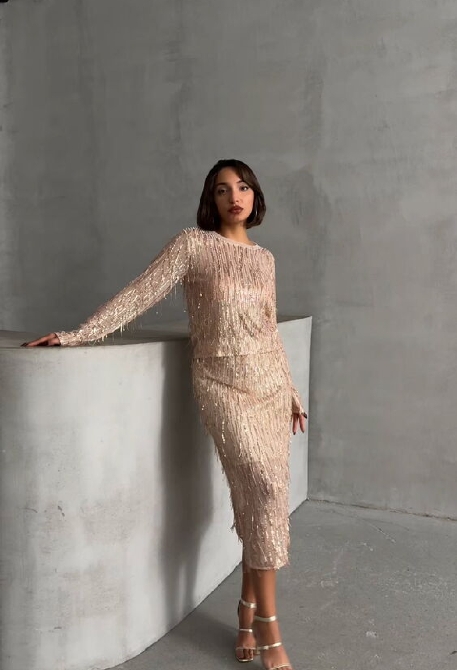 StoneFeather Sequin Skirt - Brand: Topshow - Women & Kids, Baby Clothes Wholesale - TheBS Women