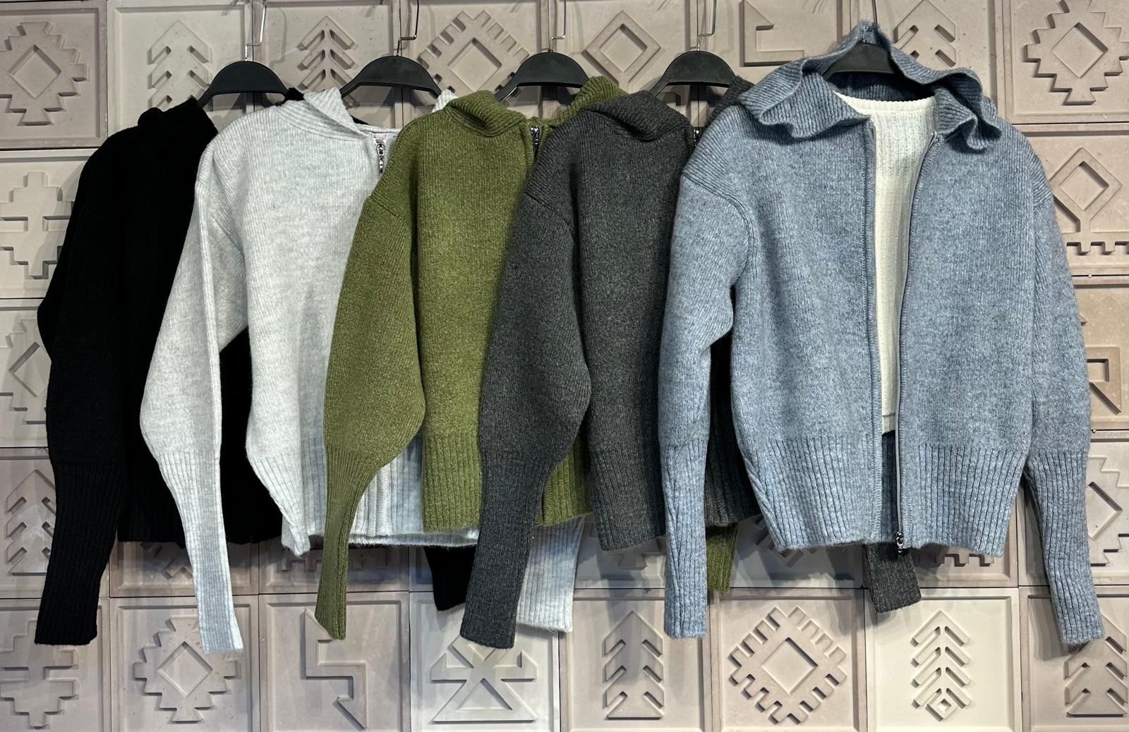 Hooded Cardigan – Brand: Cream Rouge – Women & Kids, Baby Clothes Wholesale – TheBS Women