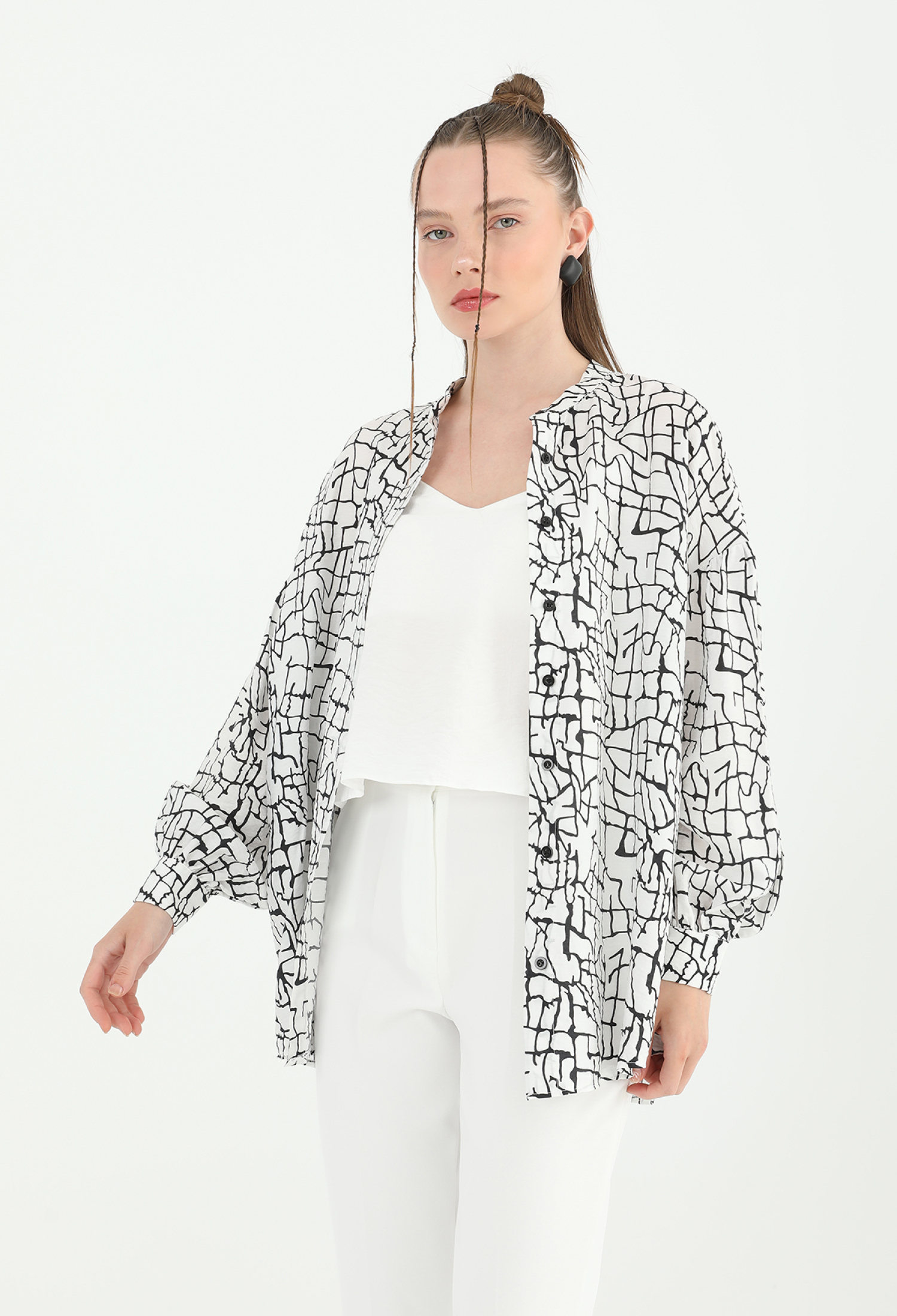 Women's Patterned Tank Top And Shirt Set - Brand: SOUL - Women & Kids, Baby Clothes Wholesale - TheBS Women