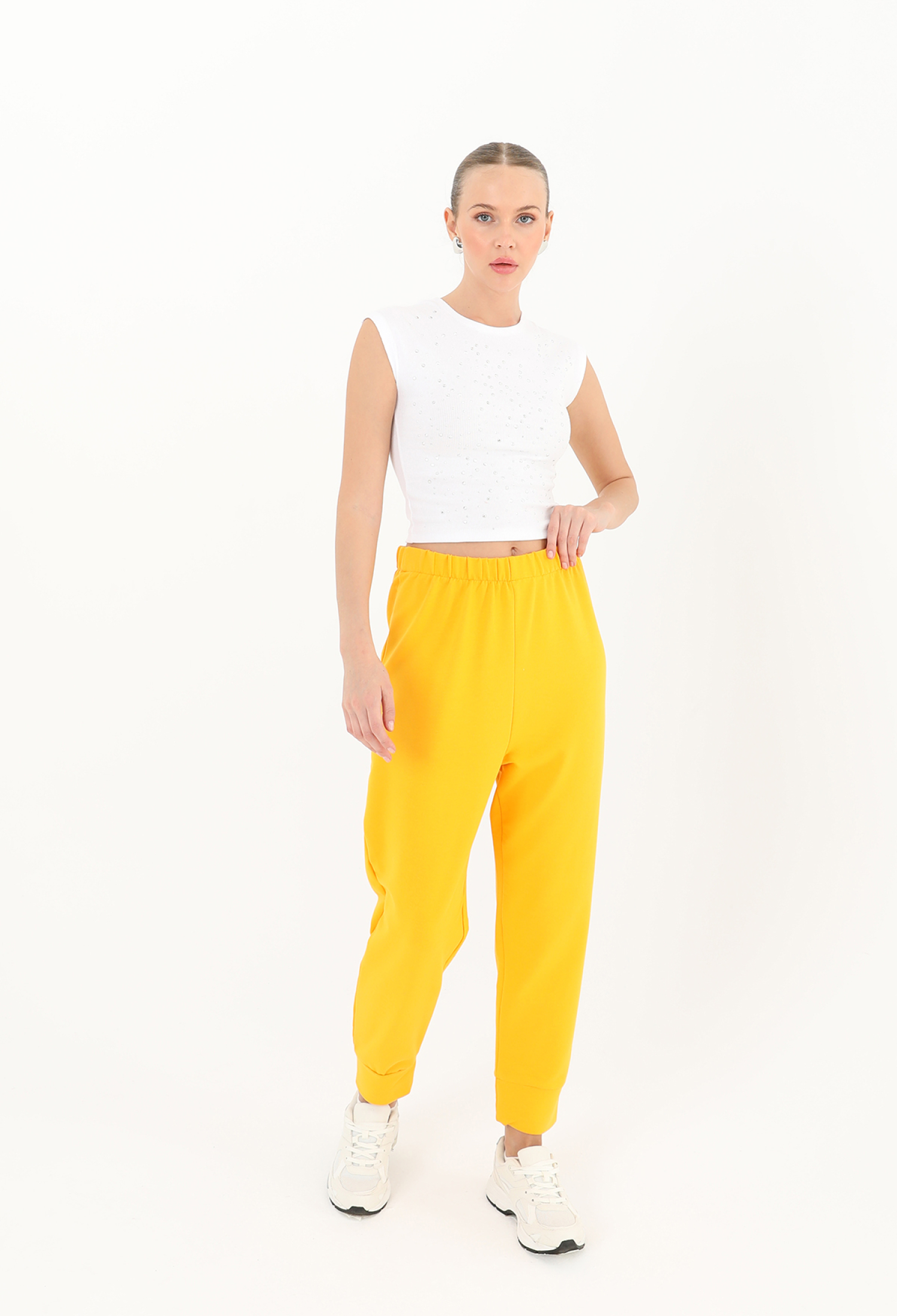 Women's Rib Detailed Sweatpants - Brand: SOUL - Women & Kids, Baby Clothes Wholesale - TheBS Women