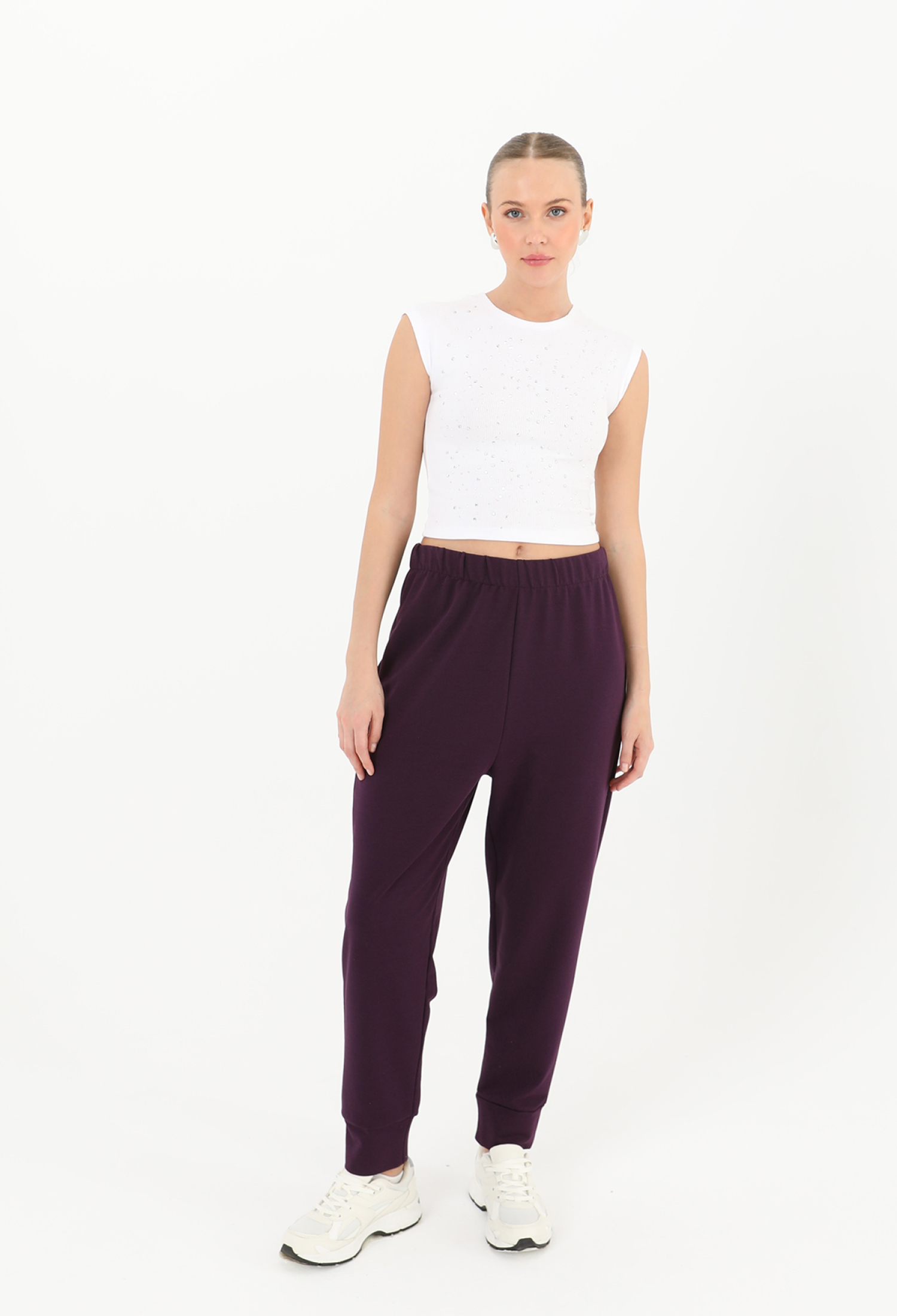 Women's Rib Detailed Sweatpants - Brand: SOUL - Women & Kids, Baby Clothes Wholesale - TheBS Women