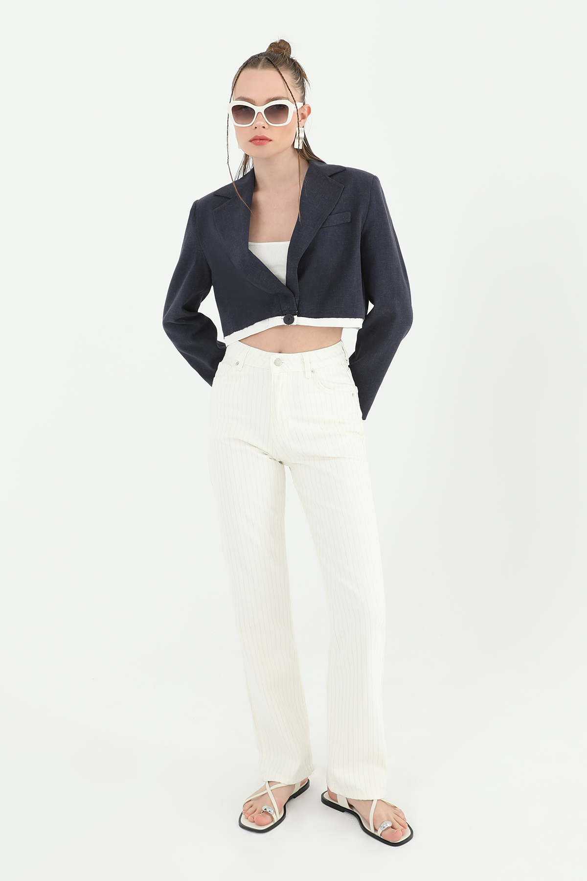 Women’s Striped Denim Pants – Brand: SOUL – Women & Kids, Baby Clothes Wholesale – TheBS Women