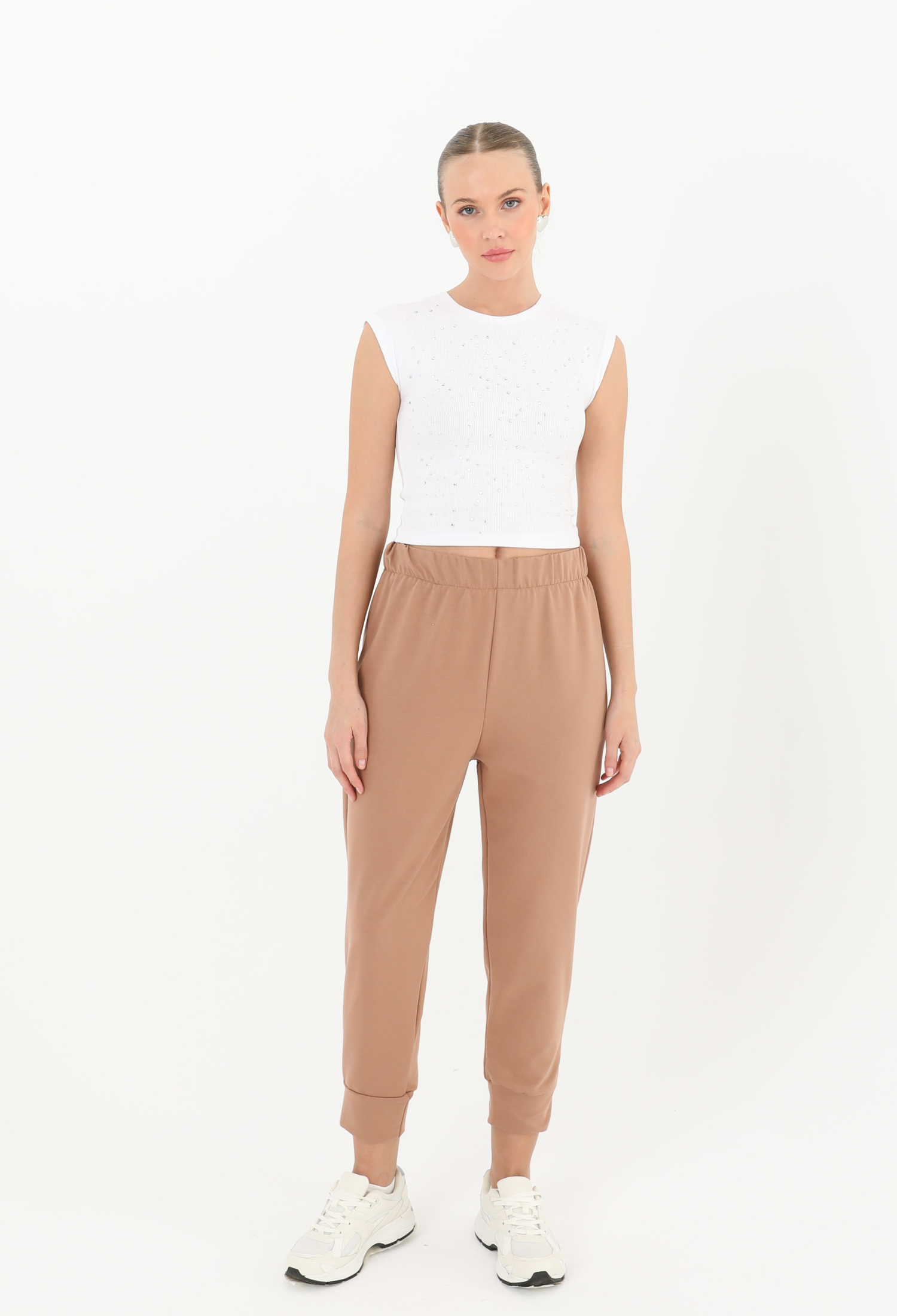 Women's Rib Detailed Sweatpants - Brand: SOUL - Women & Kids, Baby Clothes Wholesale - TheBS Women