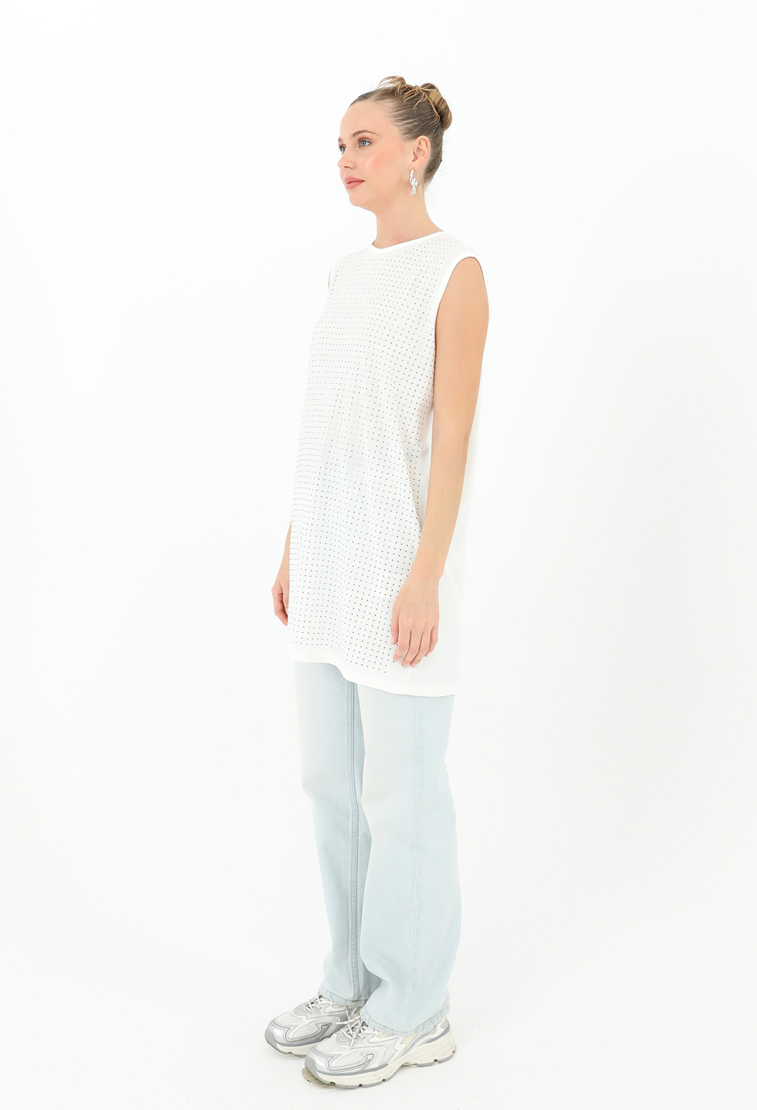 Women's Zero Sleeve Stone Tunic - Brand: Puane - Women & Kids, Baby Clothes Wholesale - TheBS Women