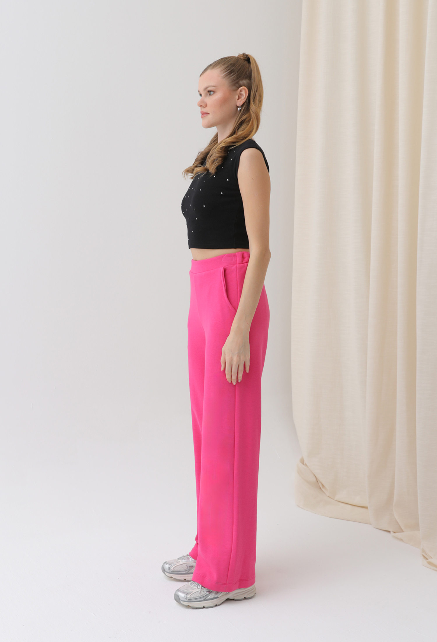 Wide Leg Sweatpants - Brand: Puane - Women & Kids, Baby Clothes Wholesale - TheBS Women