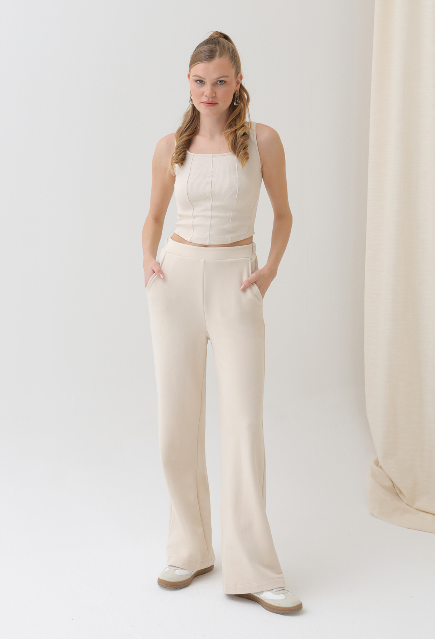 Wide Leg Sweatpants - Brand: Puane - Women & Kids, Baby Clothes Wholesale - TheBS Women