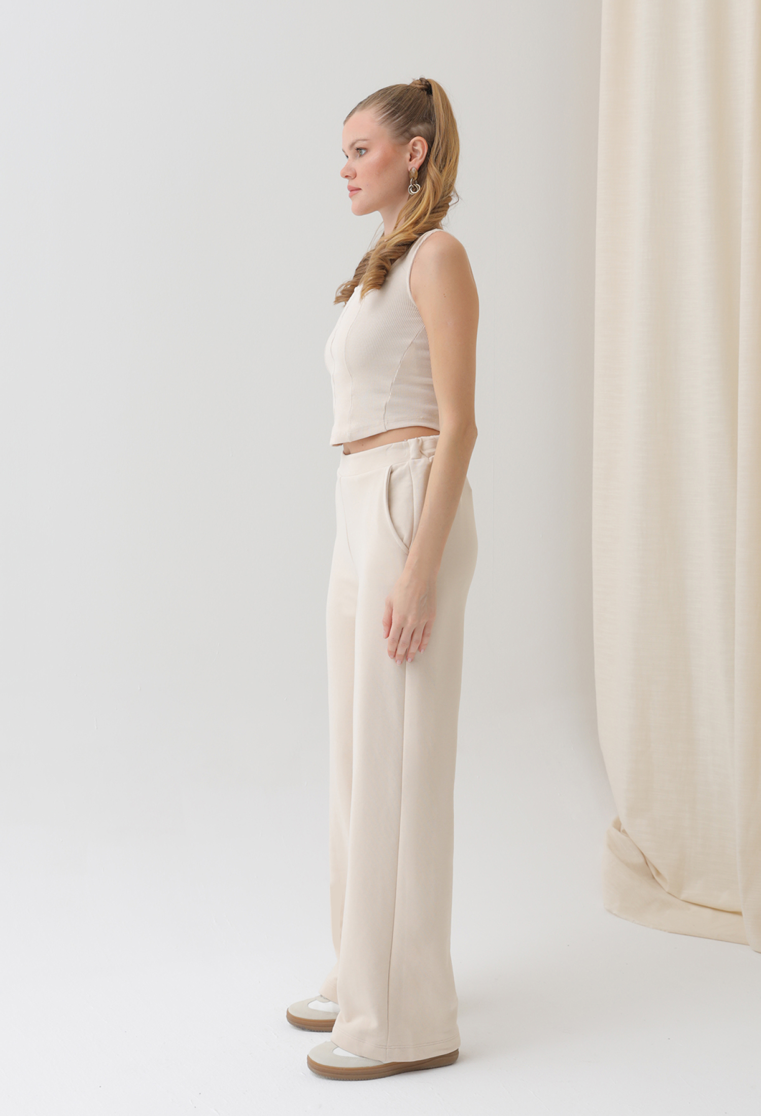 Wide Leg Sweatpants - Brand: Puane - Women & Kids, Baby Clothes Wholesale - TheBS Women