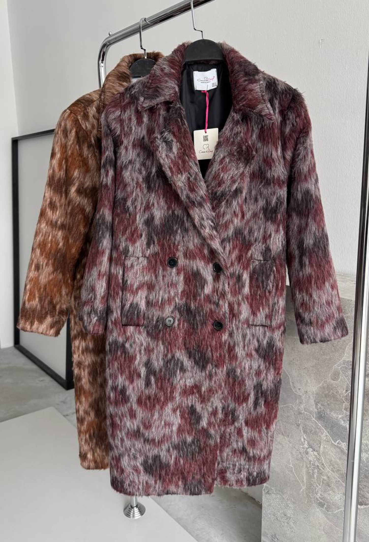 Long Cashmere Coat - Brand: Cream Rouge - Women & Kids, Baby Clothes Wholesale - TheBS Women